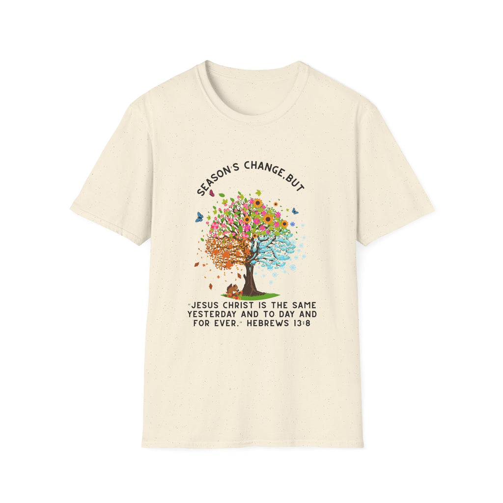 Jesus Unisex Softstyle T-Shirt, Casual Tee, Christian Apparel, Faith-Based Gift, Everyday Wear, Religious T-Shirt