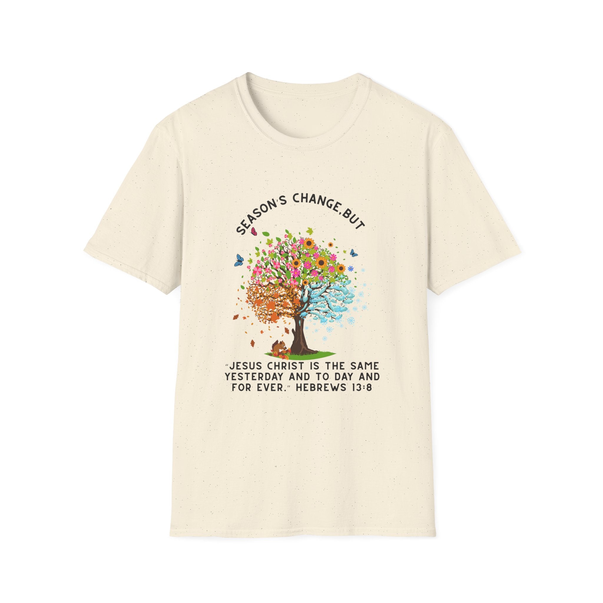 Jesus Unisex Softstyle T-Shirt, Casual Tee, Christian Apparel, Faith-Based Gift, Everyday Wear, Religious T-Shirt