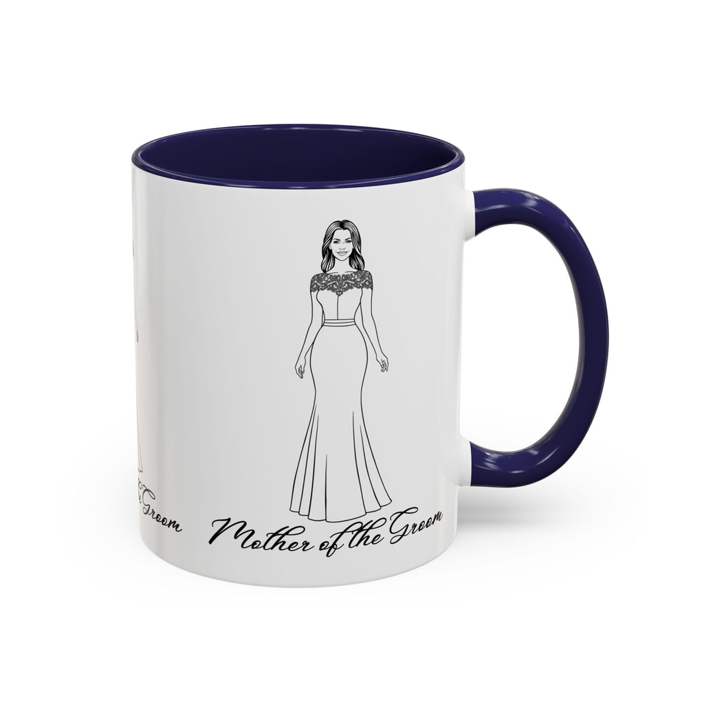 Mother of the Groom Mug-Accent Coffee Mug (11, 15oz)