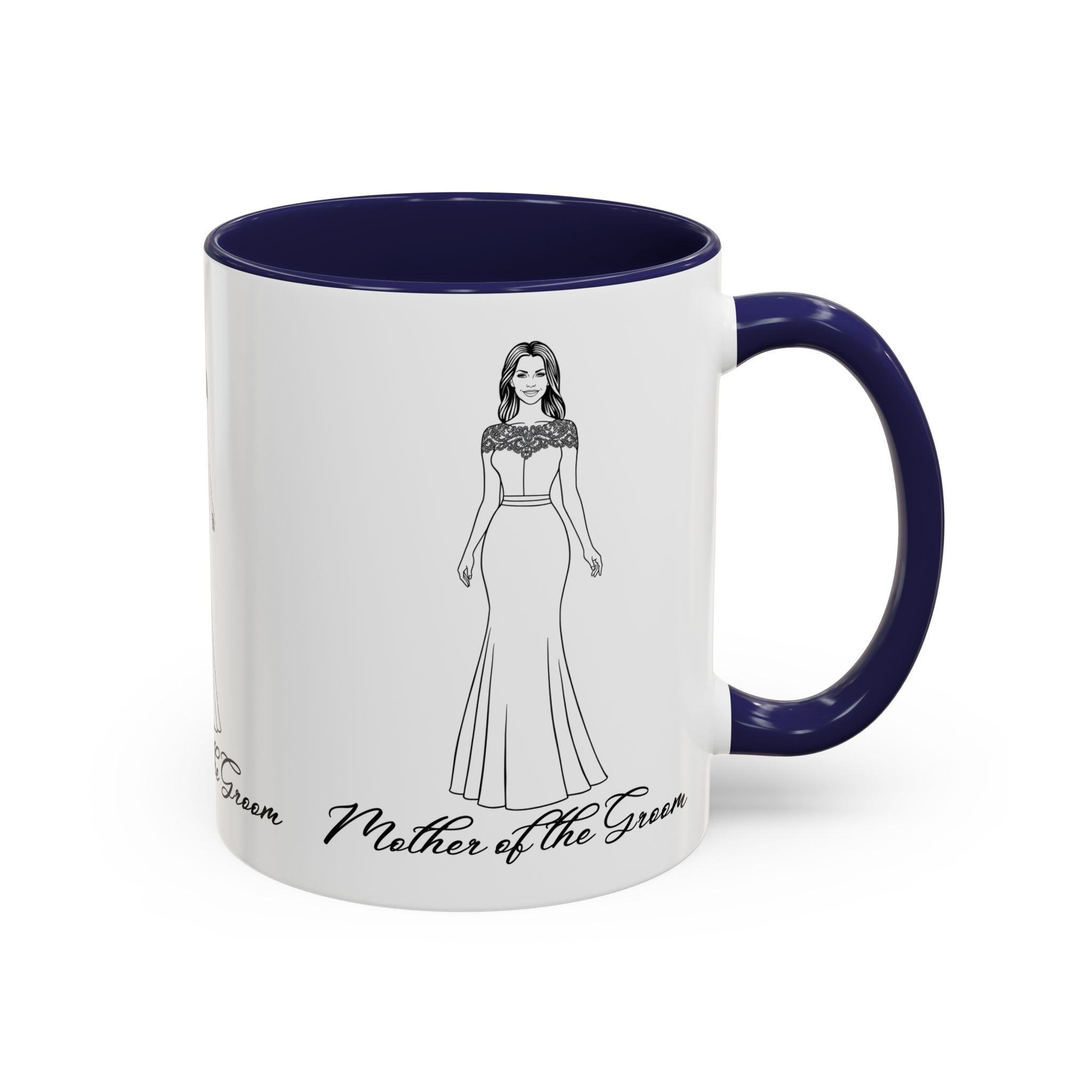Mother of the Groom Mug-Accent Coffee Mug (11, 15oz)