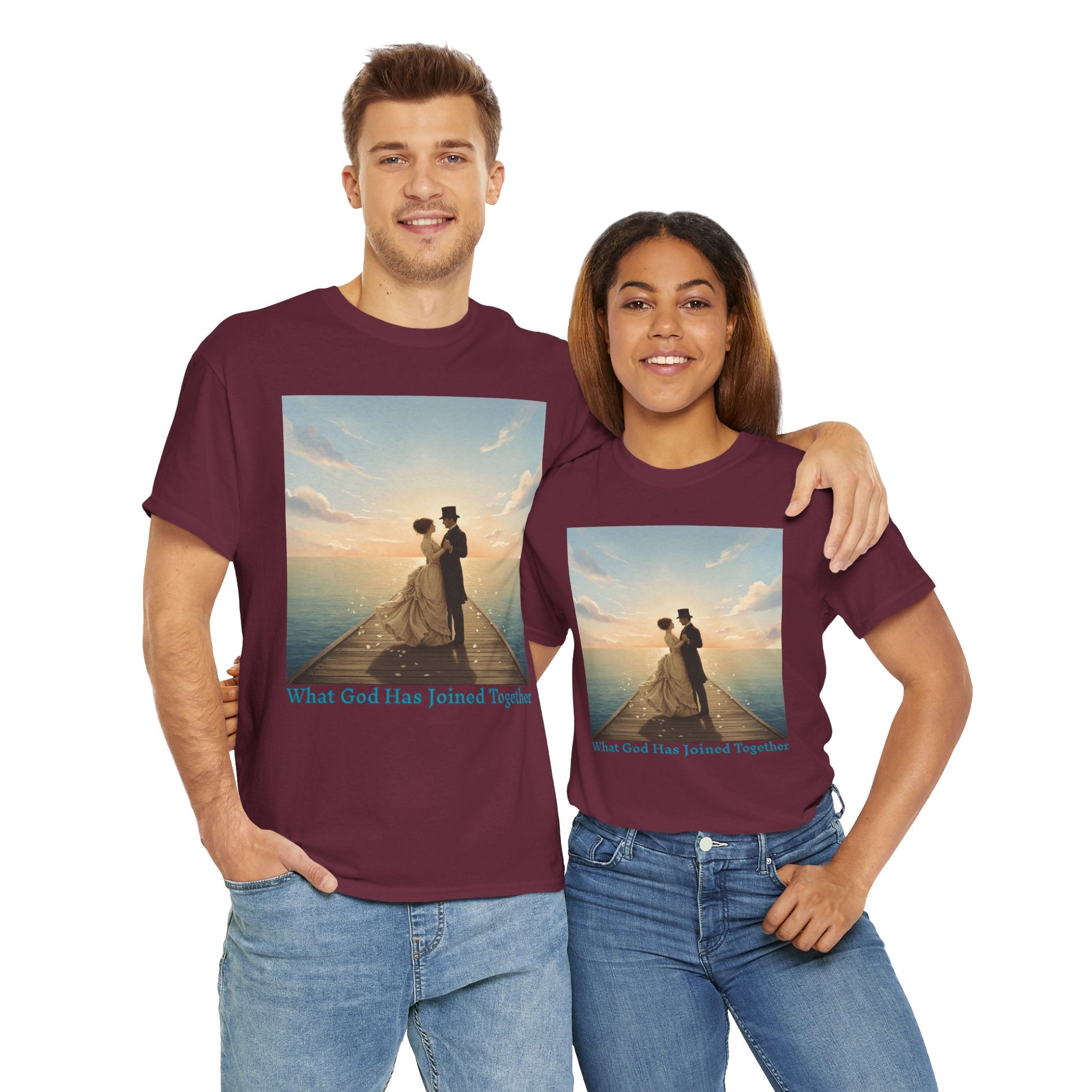 Wedding Anniversary Unisex Cotton Tee, Love Shirt, Couples Gift, Engagement Gift, Bridal Clothing, Marriage Celebration Tee