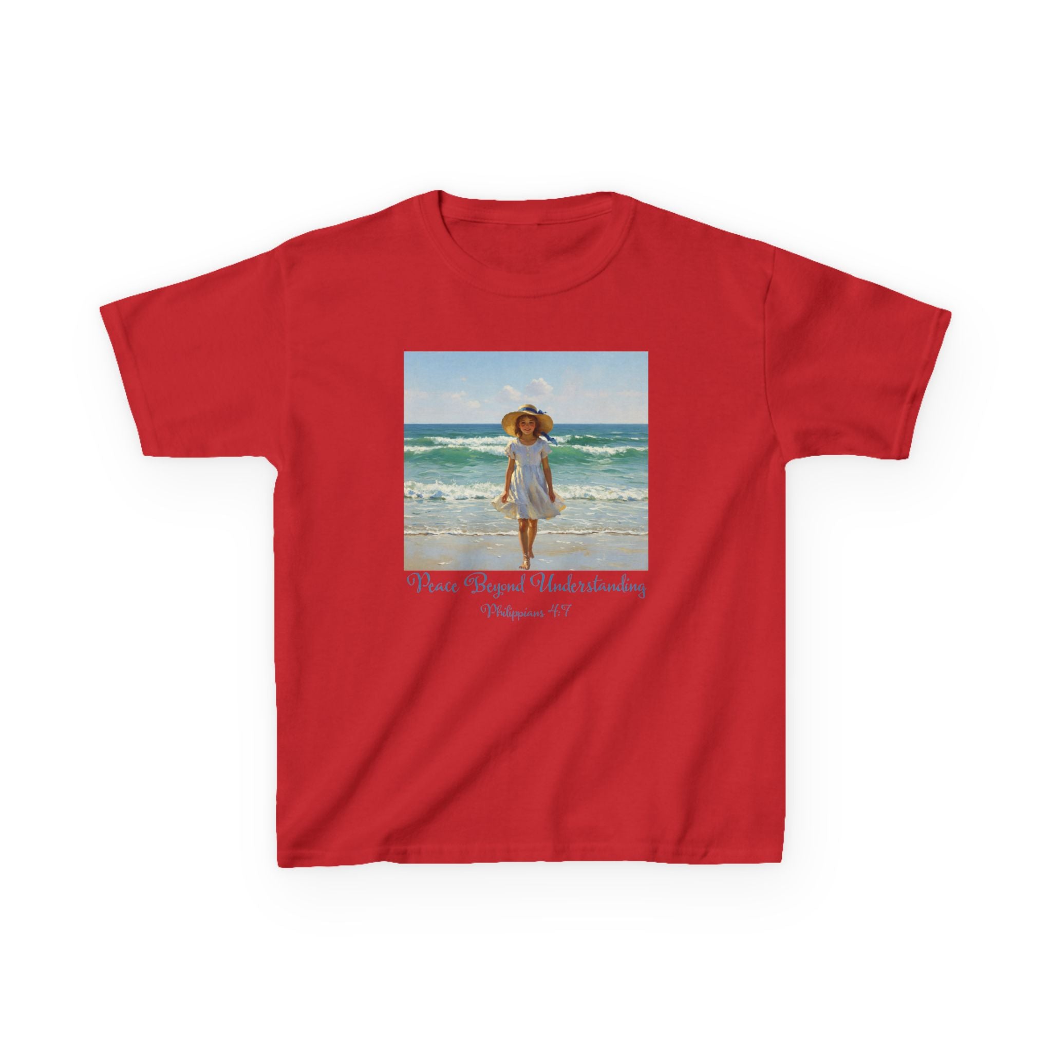 Whimsical Beach Fun Kids Tee, Summer Shirt, Beach Day Tee, Vacation Outfit, Cute Kids Clothing
