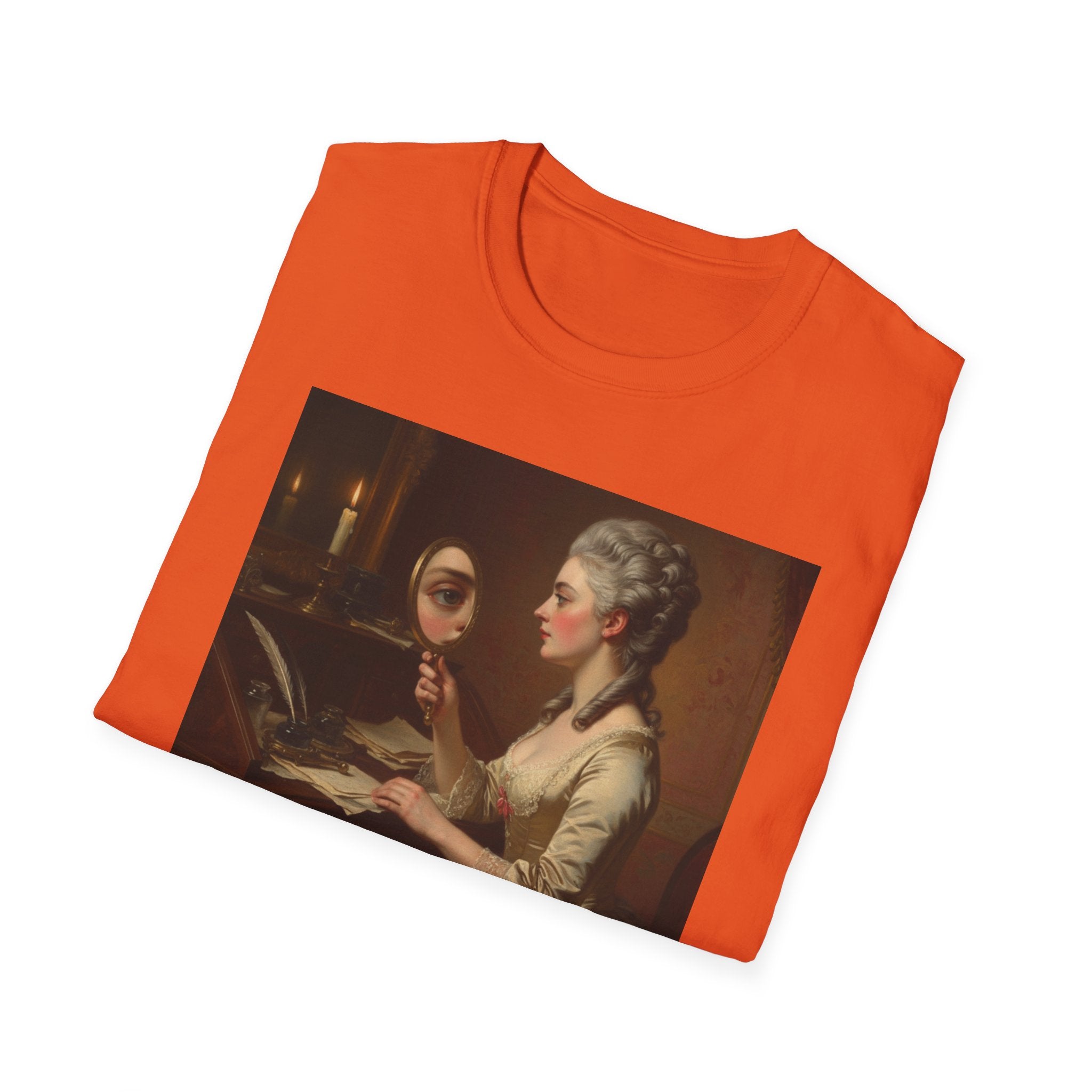 Artistic Vintage T-Shirt with 'A Gaze, Endless Stories' Design, Perfect for Art Lovers, Gifts, Casual Wear, Museum Visits, Art Class