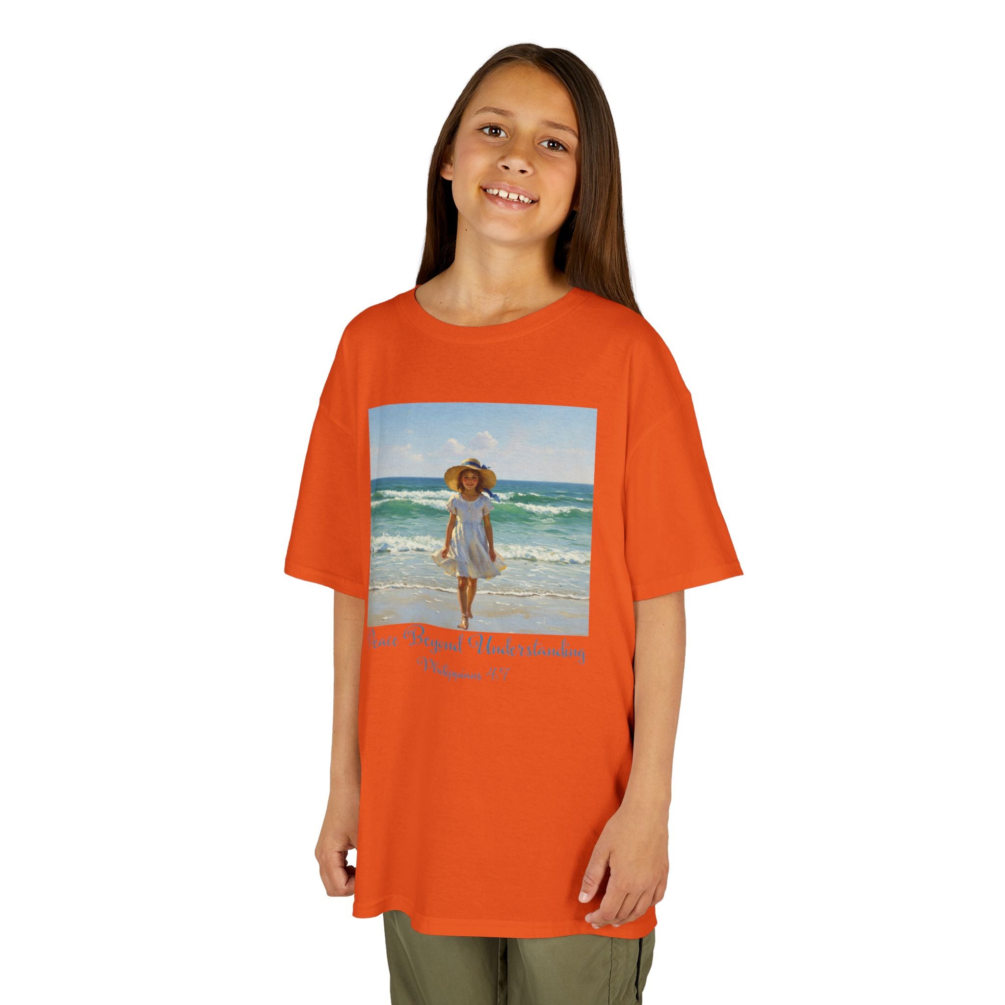 Whimsical Beach Fun Kids Tee, Summer Shirt, Beach Day Tee, Vacation Outfit, Cute Kids Clothing