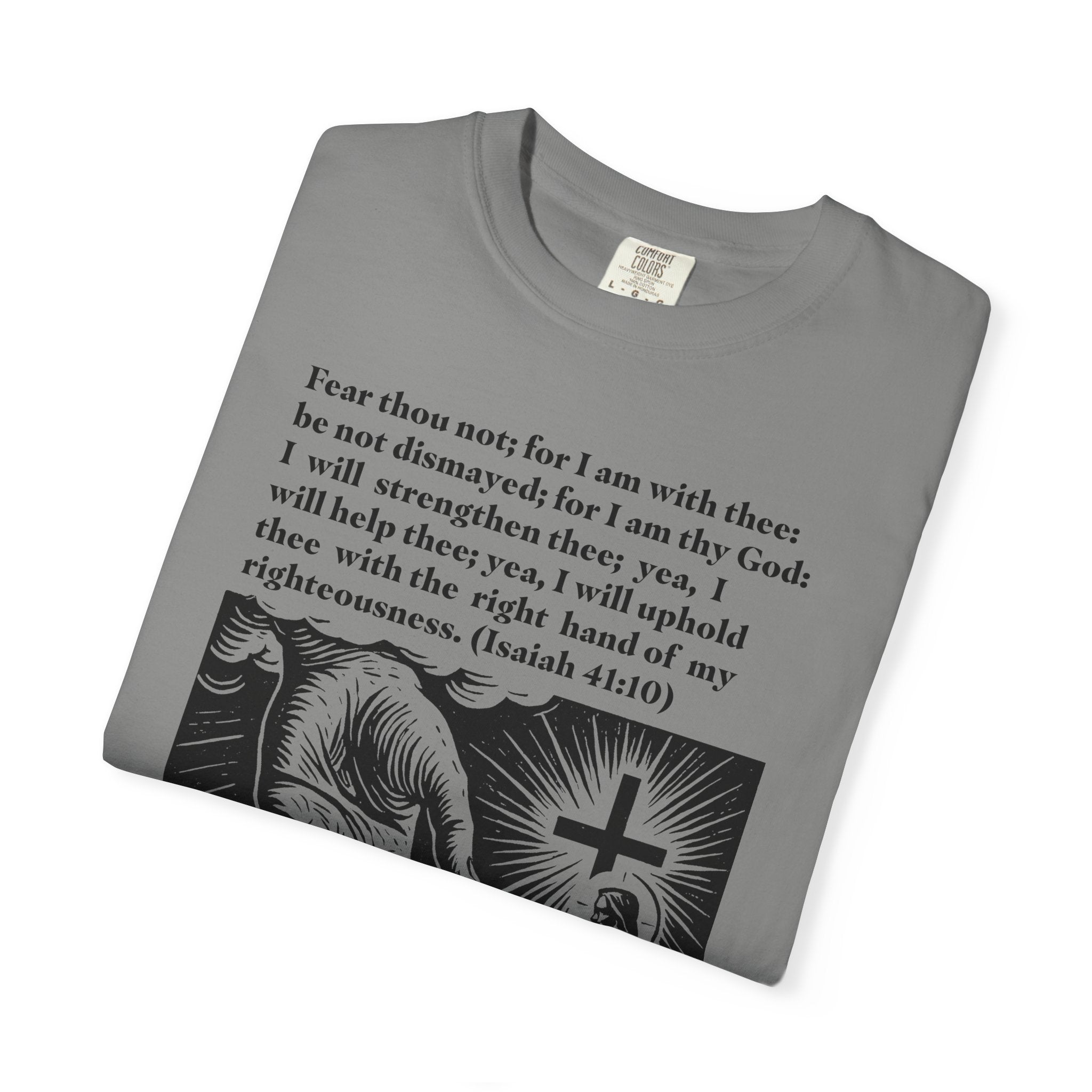 Inspirational Faith T-Shirt, Unisex Cotton Tee, Christian Gift, Spiritual Apparel, Motivational Quote Shirt, Religious Clothing