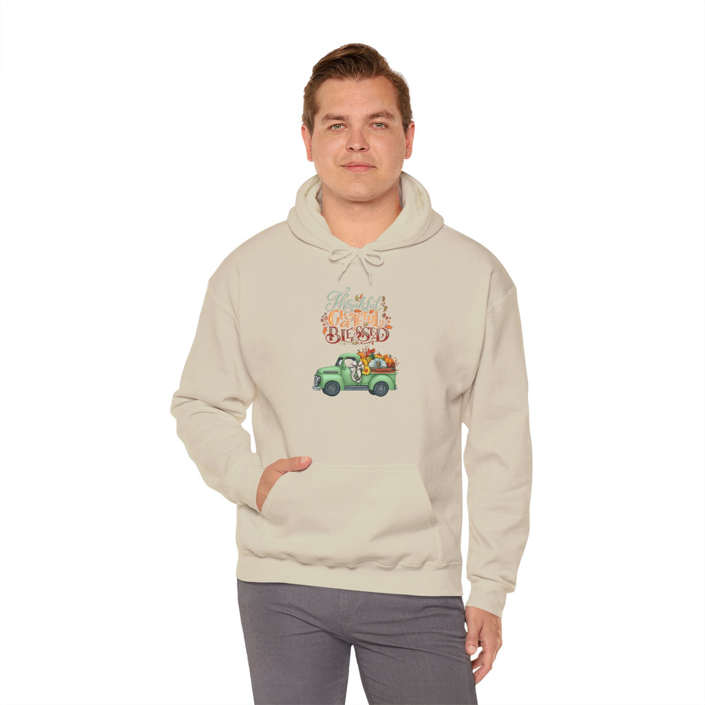 Festive Truck Sweatshirt - Cozy Holiday Hoodie, Winter Gift, Christmas Apparel, Unisex Clothing, Seasonal Fashion