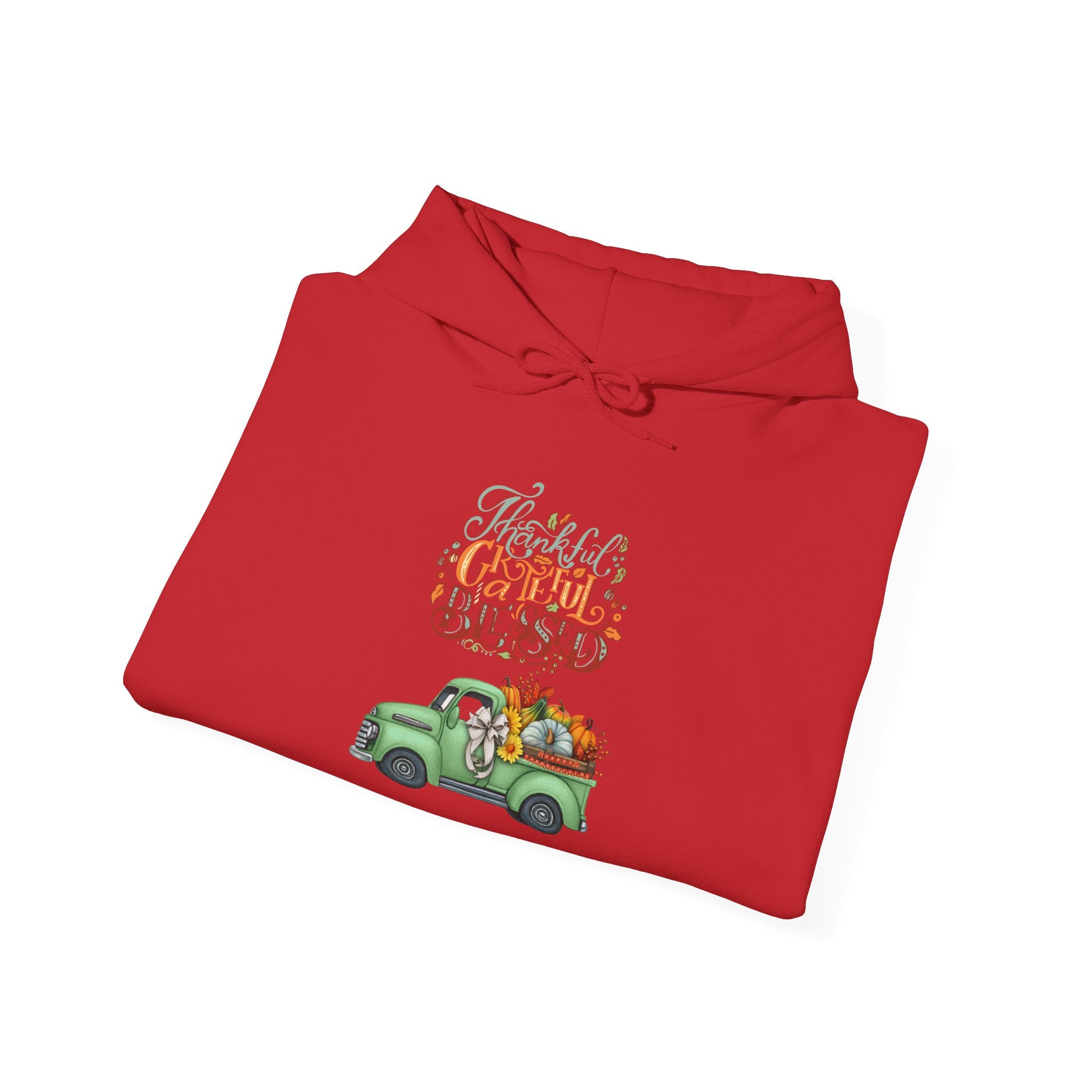 Festive Truck Sweatshirt - Cozy Holiday Hoodie, Winter Gift, Christmas Apparel, Unisex Clothing, Seasonal Fashion