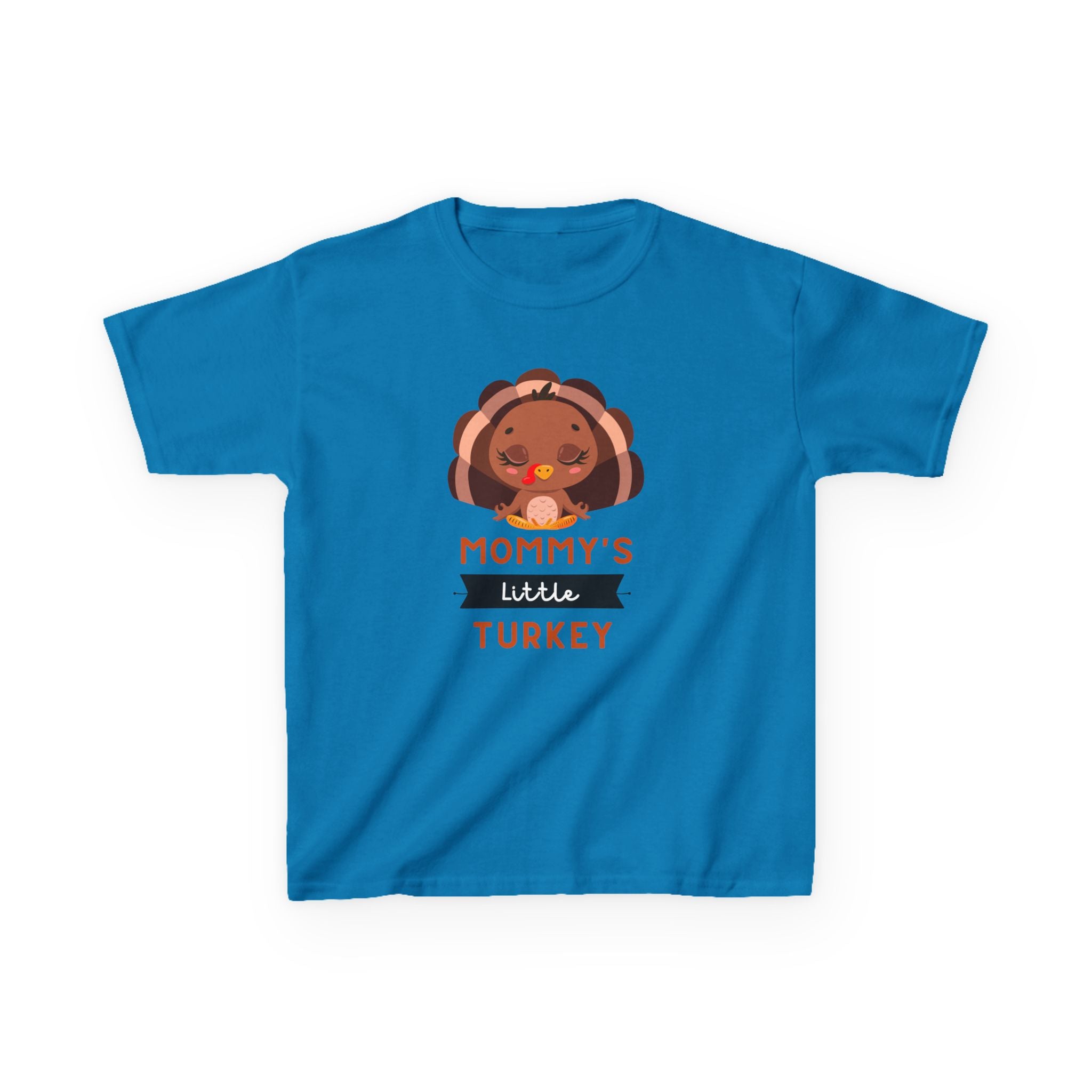 Kids Thanksgiving Tee, Mommy's Little Turkey Shirt, Fall Holiday Outfit, Thanksgiving Gift, Adorable Kids Fashion