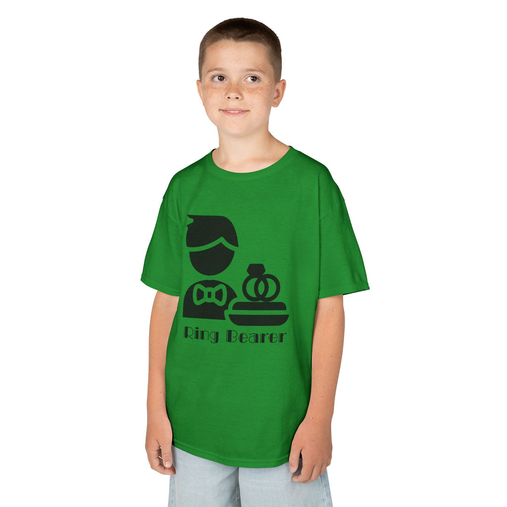 Kids Ring Bearer Tee - Perfect for Weddings, Flower Girl Outfits, Cute Kid’s Apparel, Wedding Party Shirts, Kids Event T-Shirt
