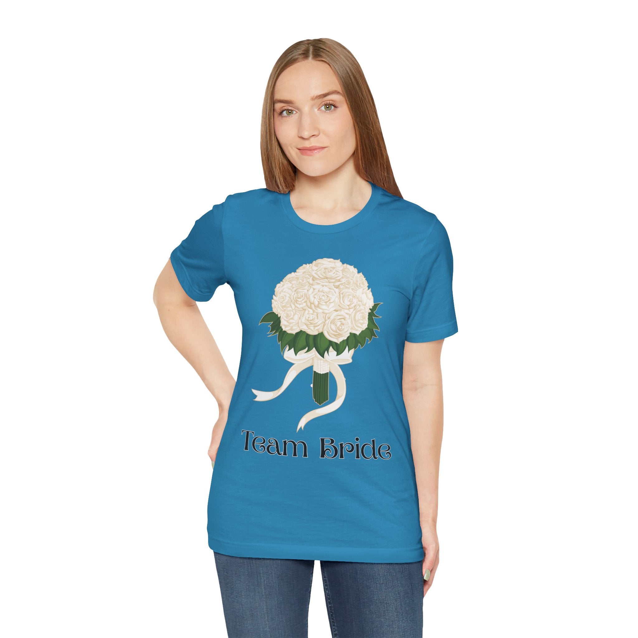 Bride Collection bridesmaids T-Shirt, Wedding Party, Bridal Shower Gift, Matching T-shirts for Bridesmaids, Casual Wedding Celebration Shirt