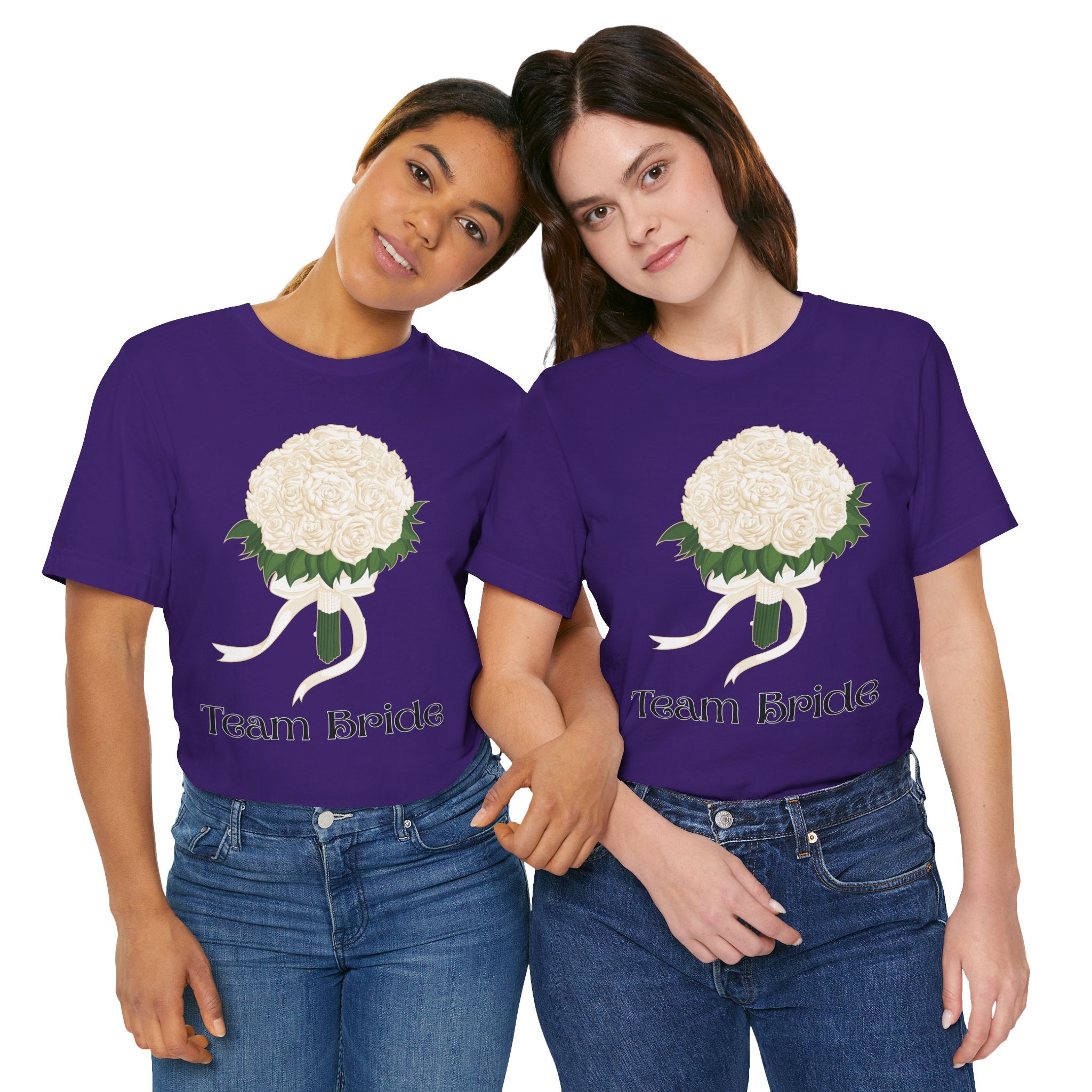 Bride Collection bridesmaids T-Shirt, Wedding Party, Bridal Shower Gift, Matching T-shirts for Bridesmaids, Casual Wedding Celebration Shirt