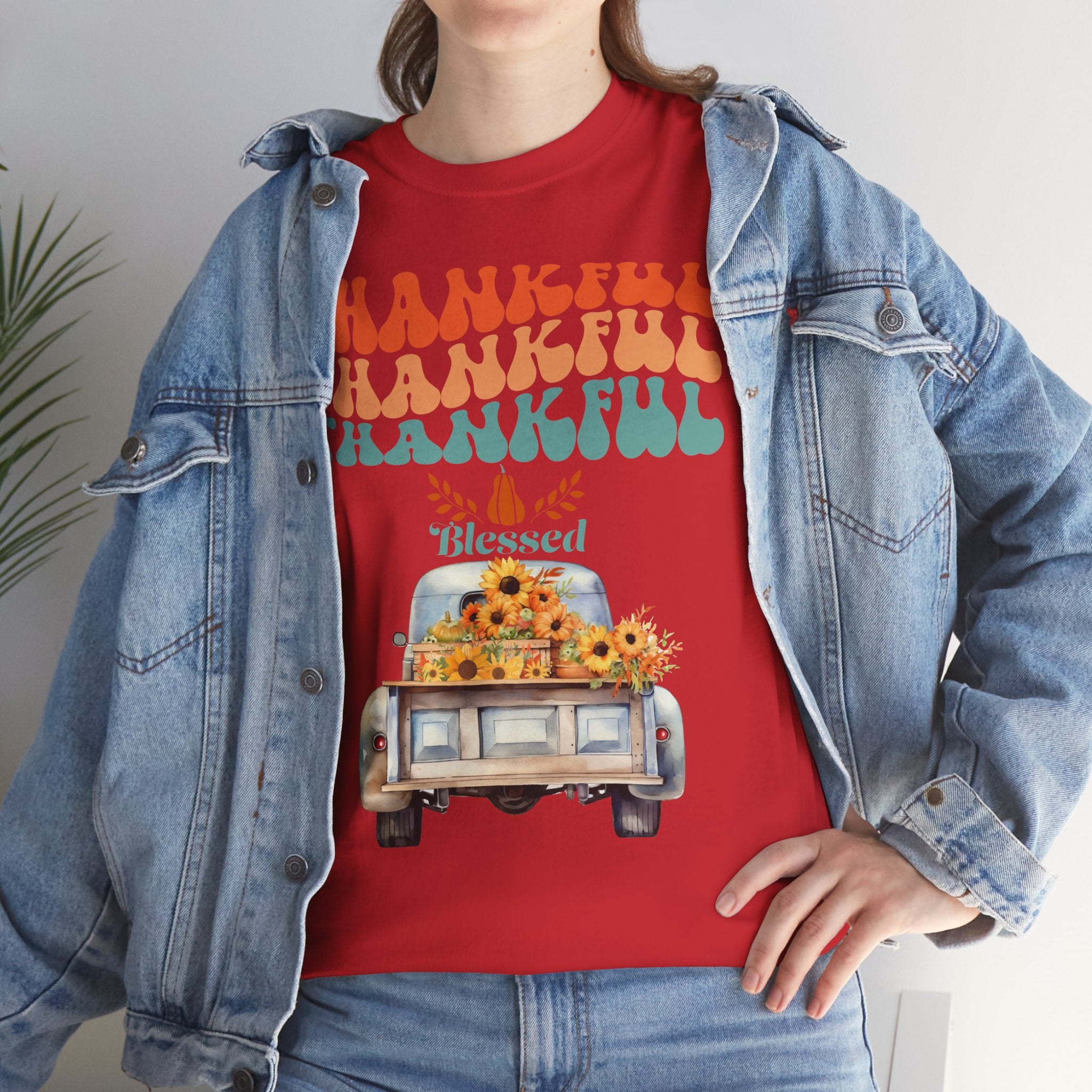 Thankful Vibes Unisex Tee - Perfect for Thanksgiving, Gratitude, Casual Wear, Gifts, Summer Days