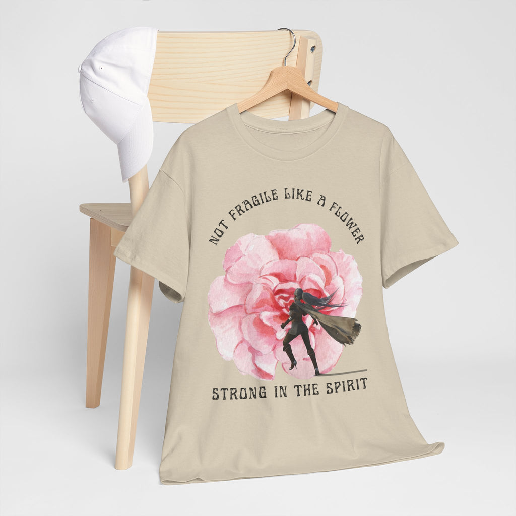 Floral Empowerment Tee, Not Fragile Like a Flower, Strong in the Spirit Shirt, Inspirational Unisex T-Shirt, Gift for Women, [...]