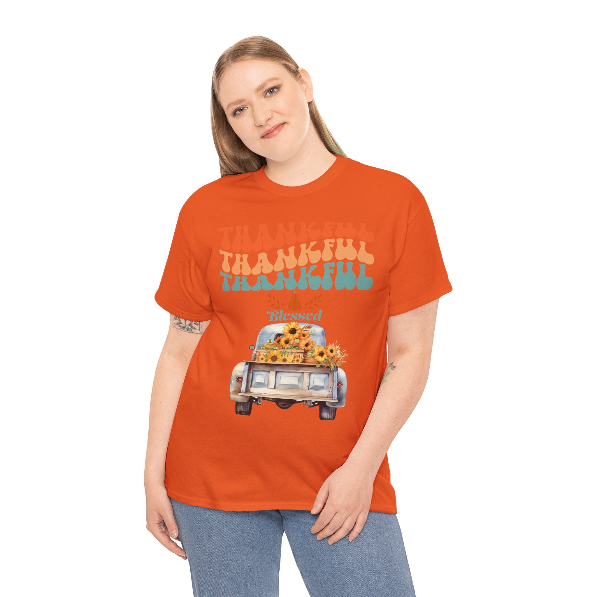 Thankful Vibes Unisex Tee - Perfect for Thanksgiving, Gratitude, Casual Wear, Gifts, Summer Days