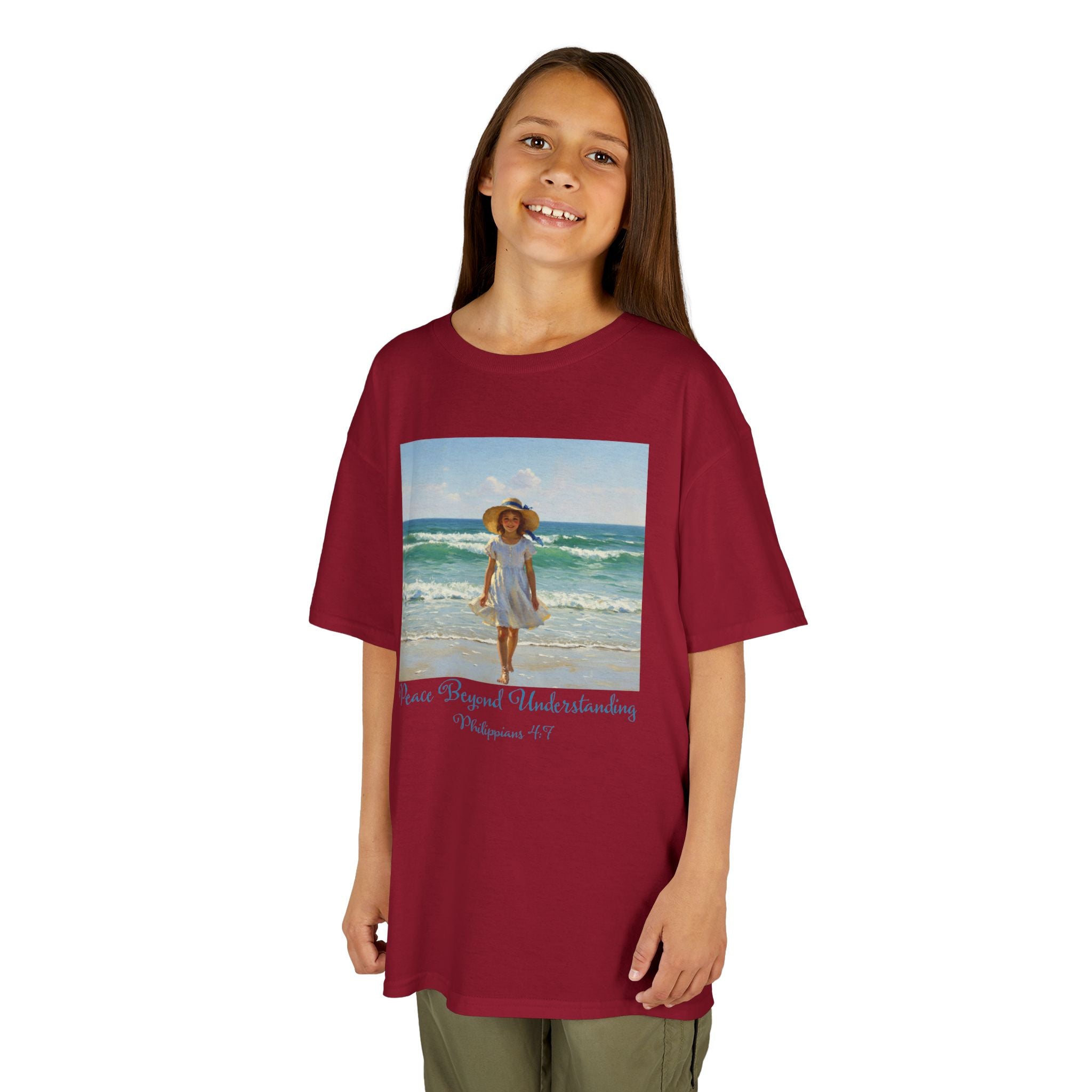 Whimsical Beach Fun Kids Tee, Summer Shirt, Beach Day Tee, Vacation Outfit, Cute Kids Clothing