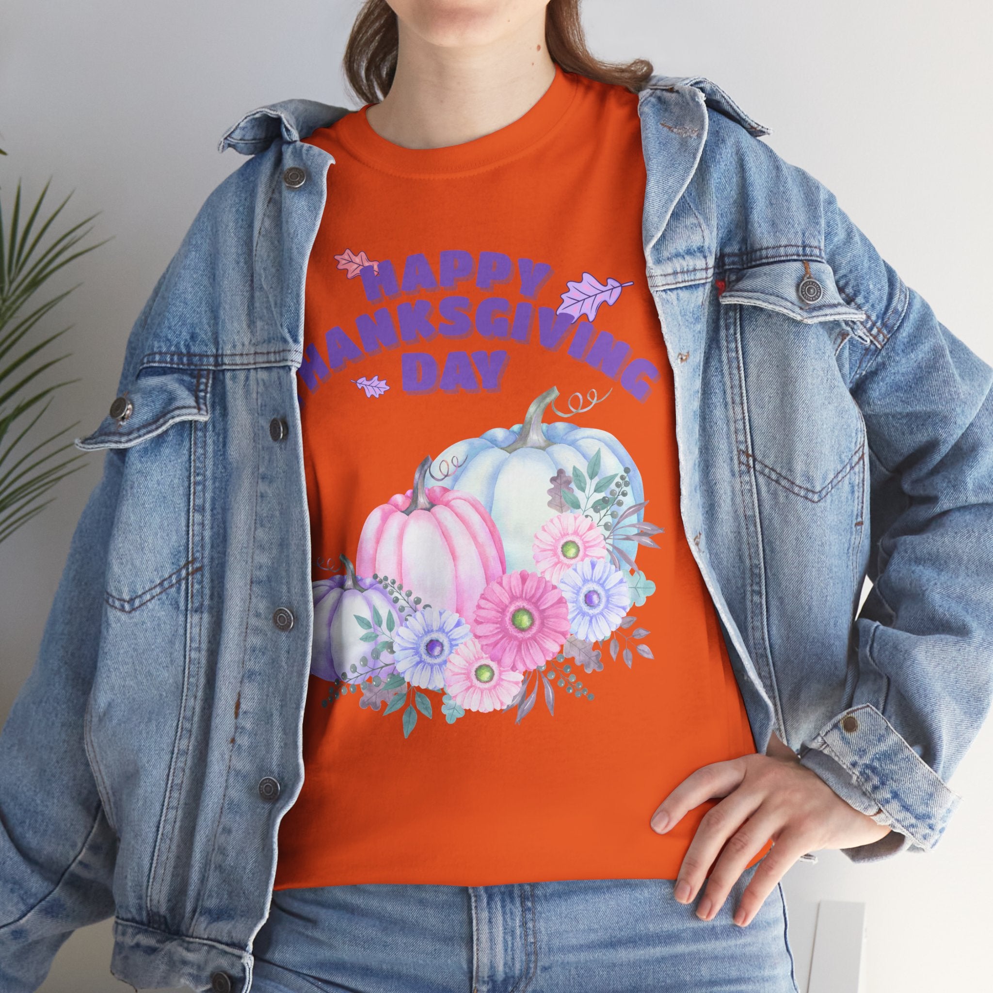 Thanksgiving Celebration Tee, Happy Thanksgiving Day Shirt, Fall T-Shirt, Holiday Gift, Unisex Cotton Top, Autumn Fashion