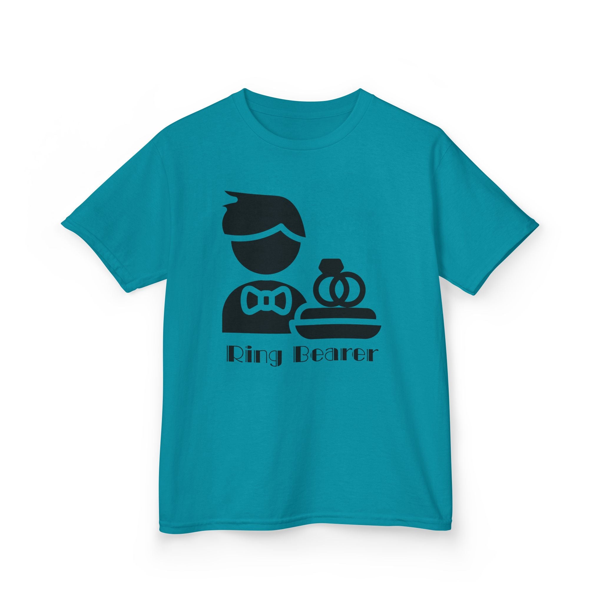 Kids Ring Bearer Tee - Perfect for Weddings, Flower Girl Outfits, Cute Kid’s Apparel, Wedding Party Shirts, Kids Event T-Shirt