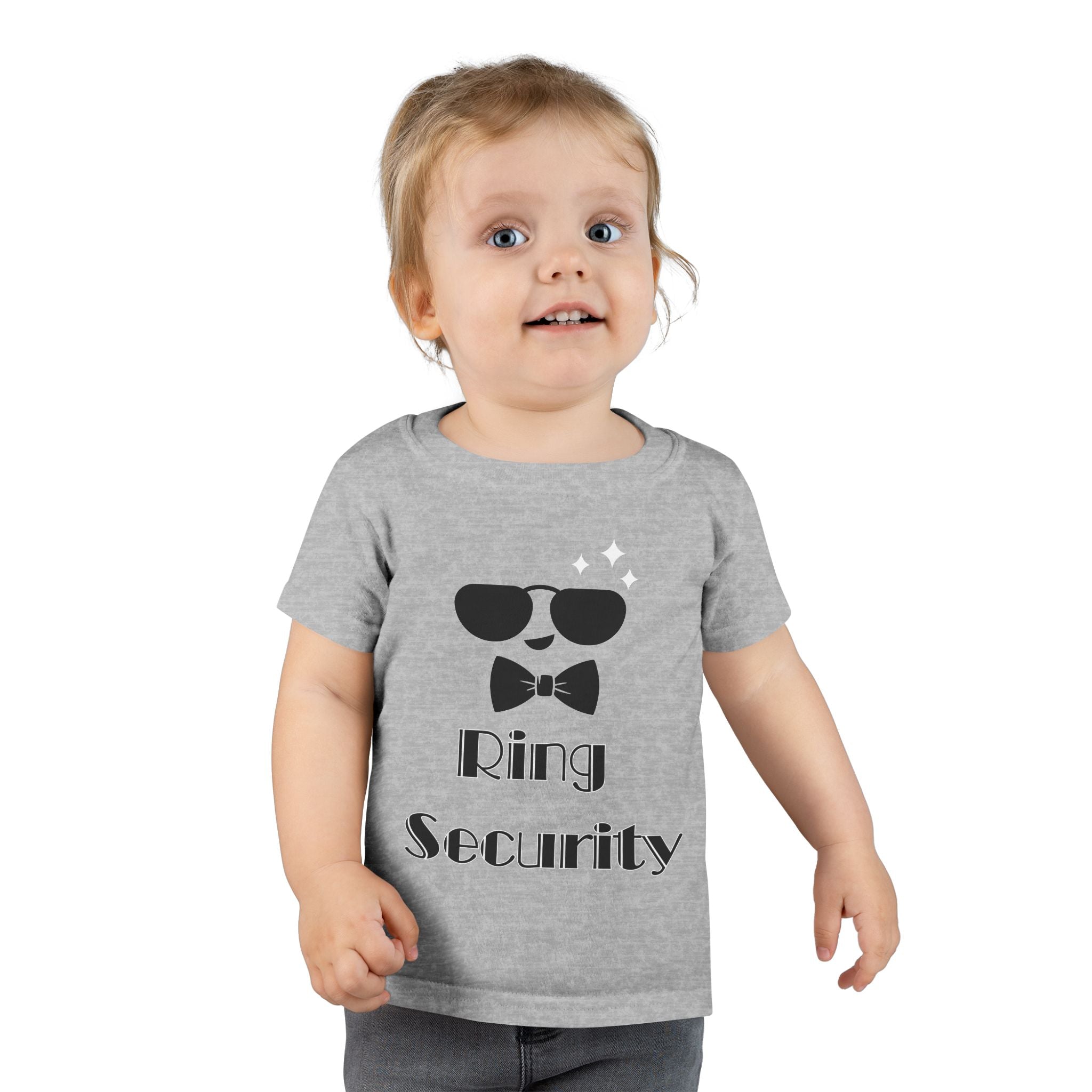 Toddler Security T-Shirt, Funny Toddler Tee, Kids Birthday Gift, Toddler Outfit, Baby Shower Gift, Little Ring Bearer Shirt