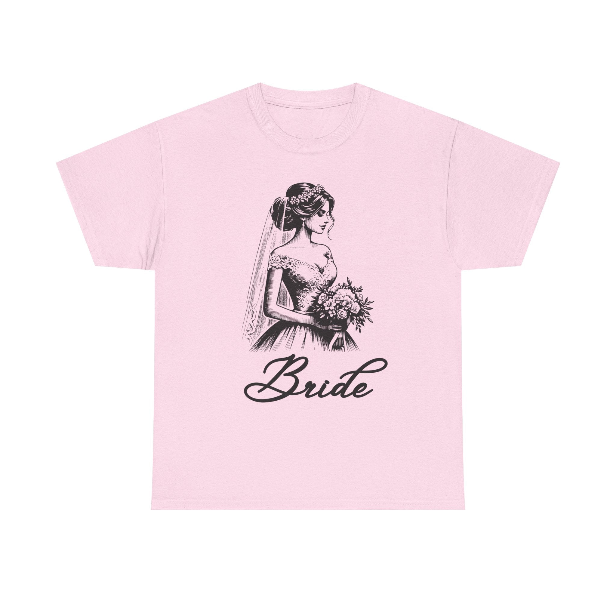 Bride Graphic Tee, Wedding Gift T-Shirt, Bridal Party Apparel, Engagement Celebration Shirt, Bride-to-Be Outfit