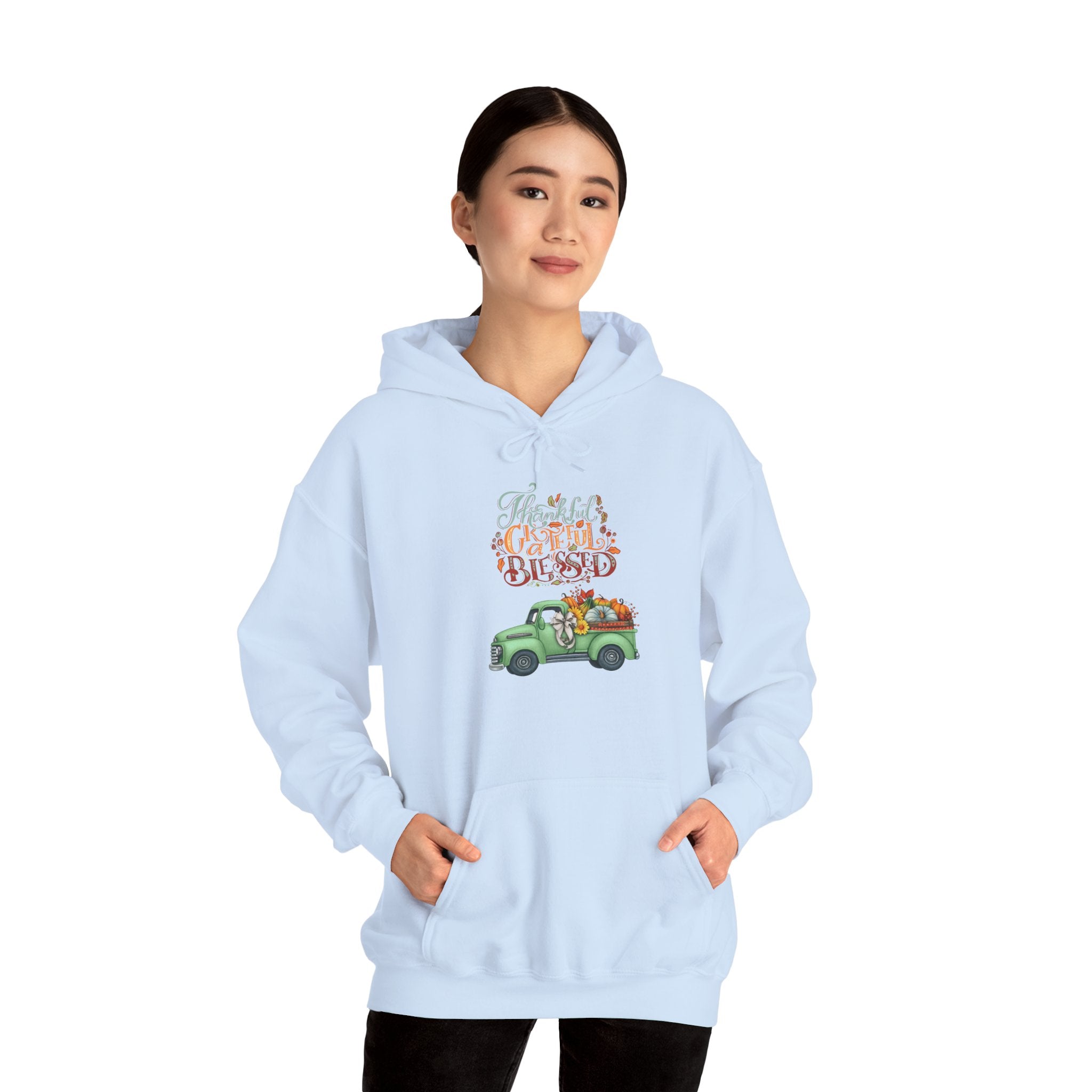 Festive Truck Sweatshirt - Cozy Holiday Hoodie, Winter Gift, Christmas Apparel, Unisex Clothing, Seasonal Fashion