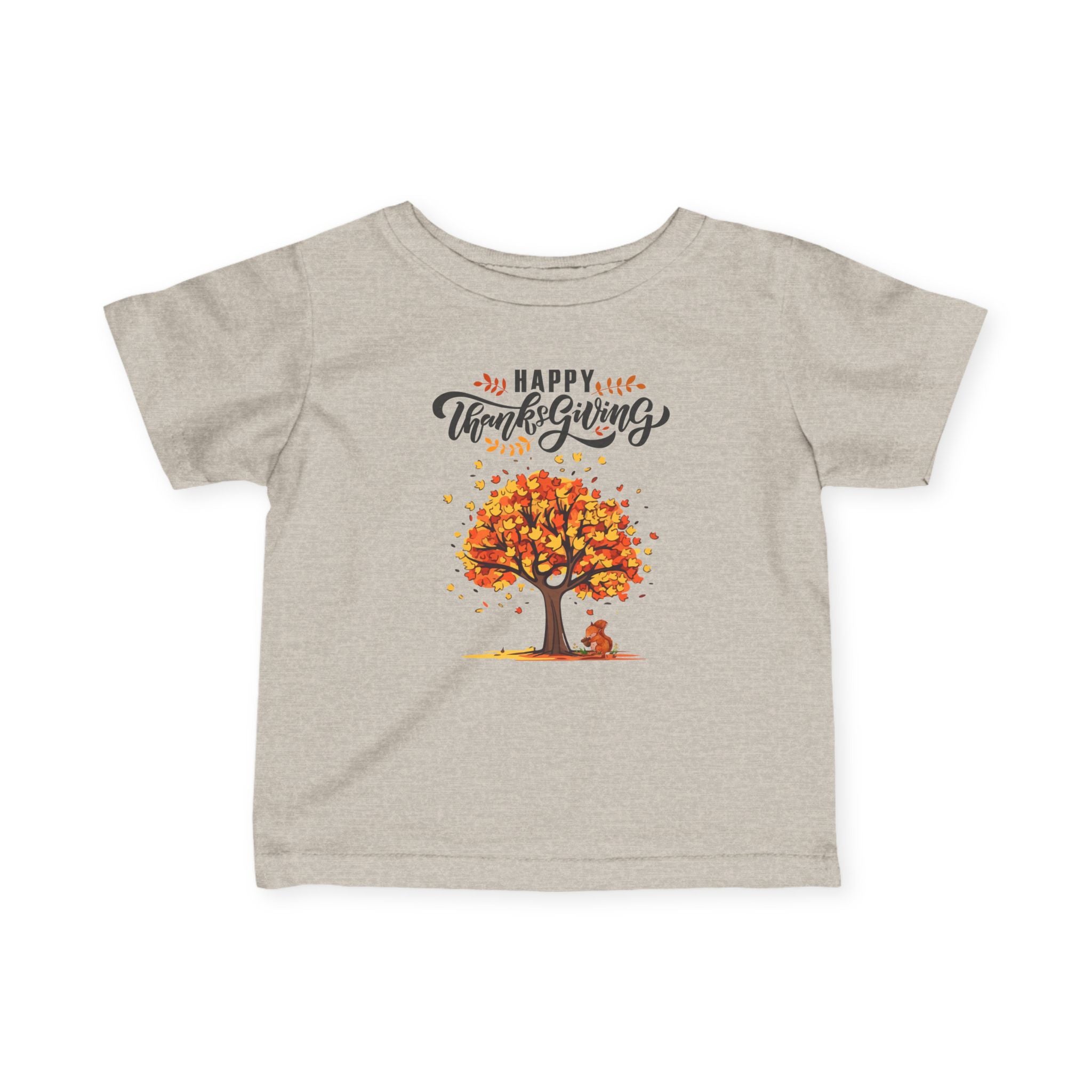 Thanksgiving Infant Tee, Cute Baby Shirt, Fall Baby Clothes, Happy Thanksgiving T-Shirt, Autumn Baby Outfit, Toddler Apparel