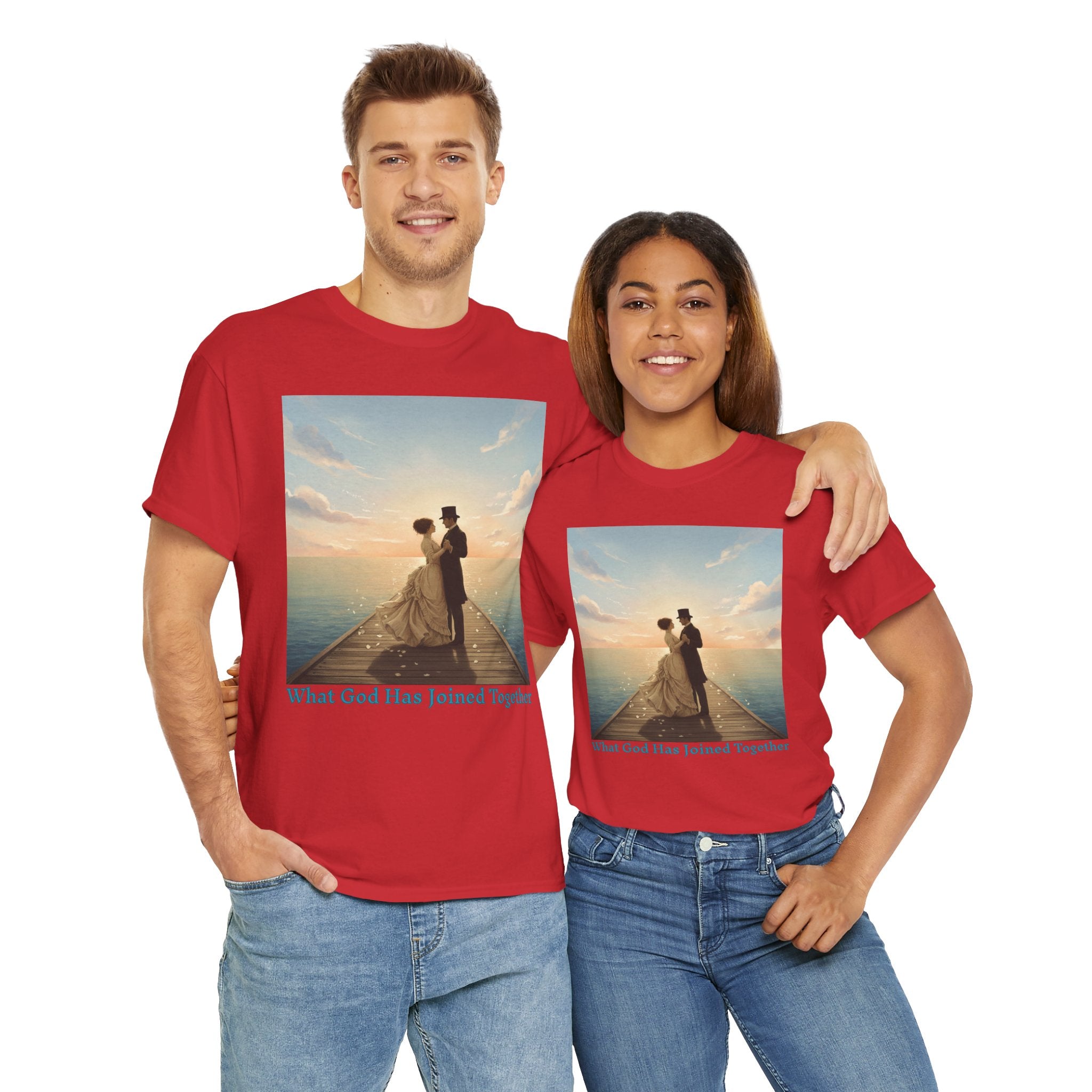Wedding Anniversary Unisex Cotton Tee, Love Shirt, Couples Gift, Engagement Gift, Bridal Clothing, Marriage Celebration Tee
