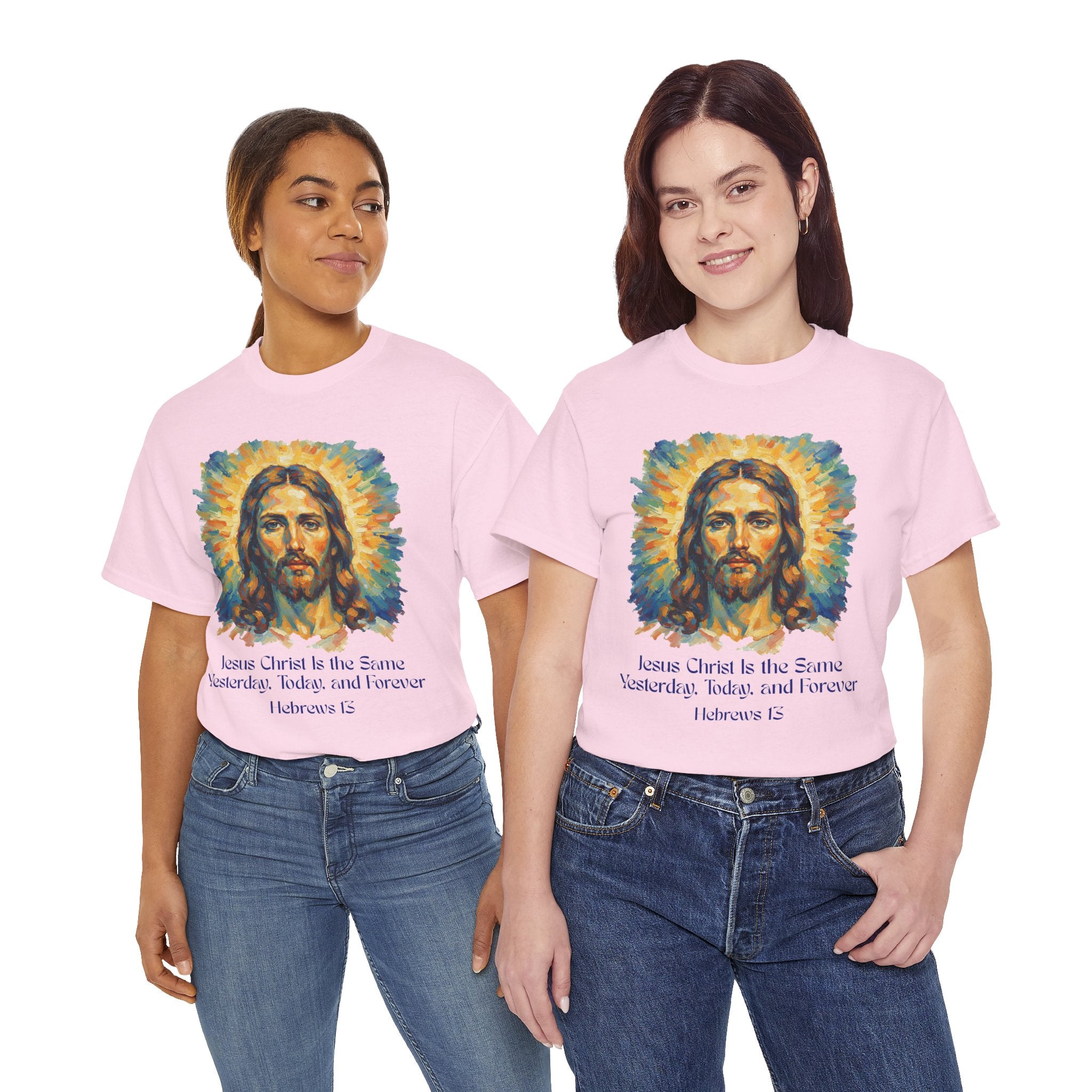 Jesus Portrait – Van Gogh Inspired Style Religious Inspirational Tee - Jesus Christ Design, Faith Shirt, Christian Clothing, Birthday Gift, Everyday Wear