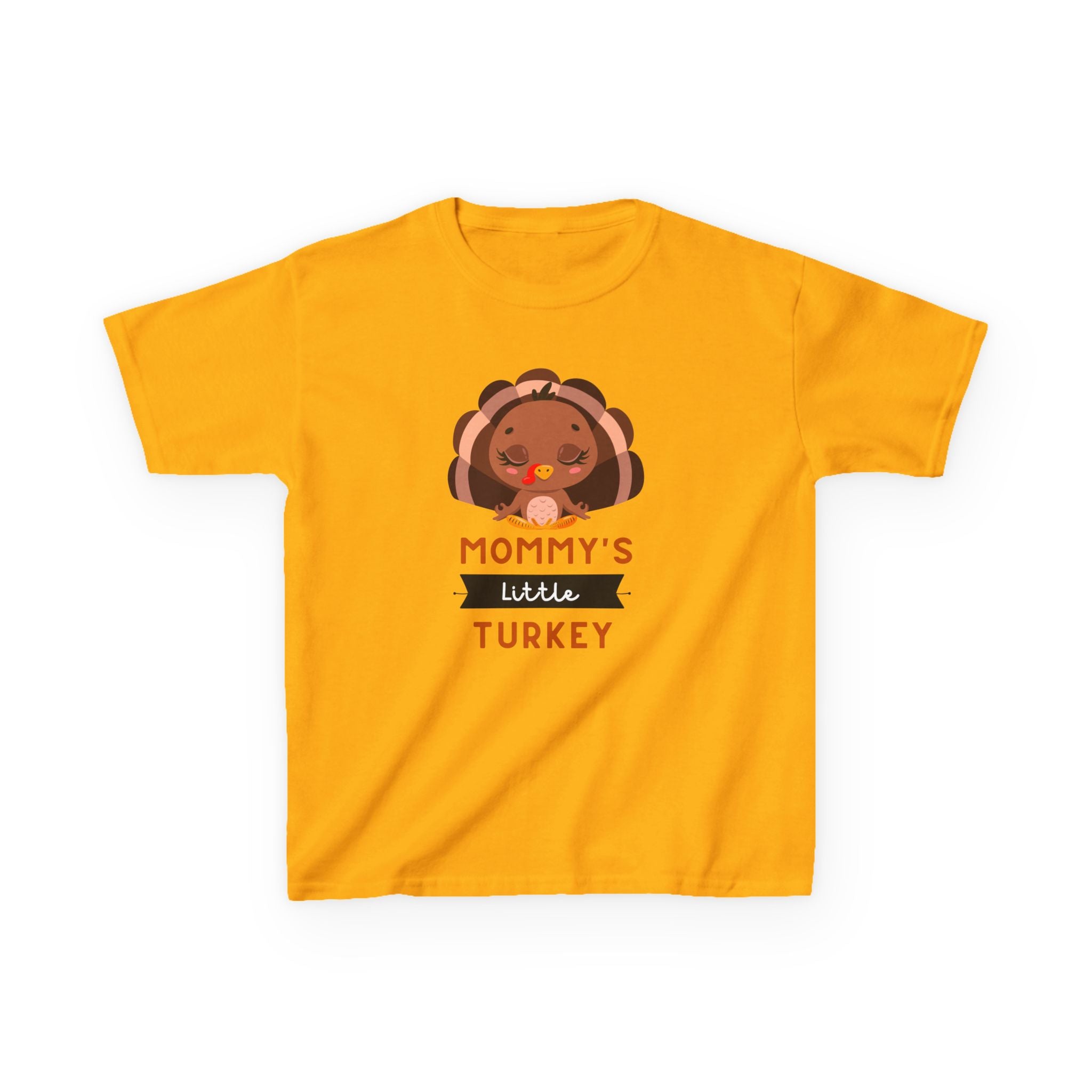 Kids Thanksgiving Tee, Mommy's Little Turkey Shirt, Fall Holiday Outfit, Thanksgiving Gift, Adorable Kids Fashion