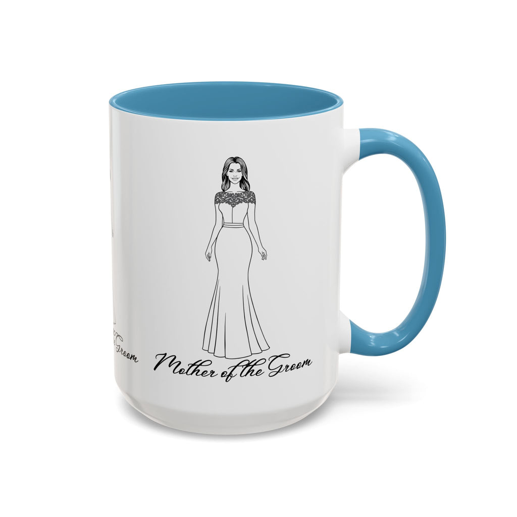 Mother of the Groom Mug-Accent Coffee Mug (11, 15oz)
