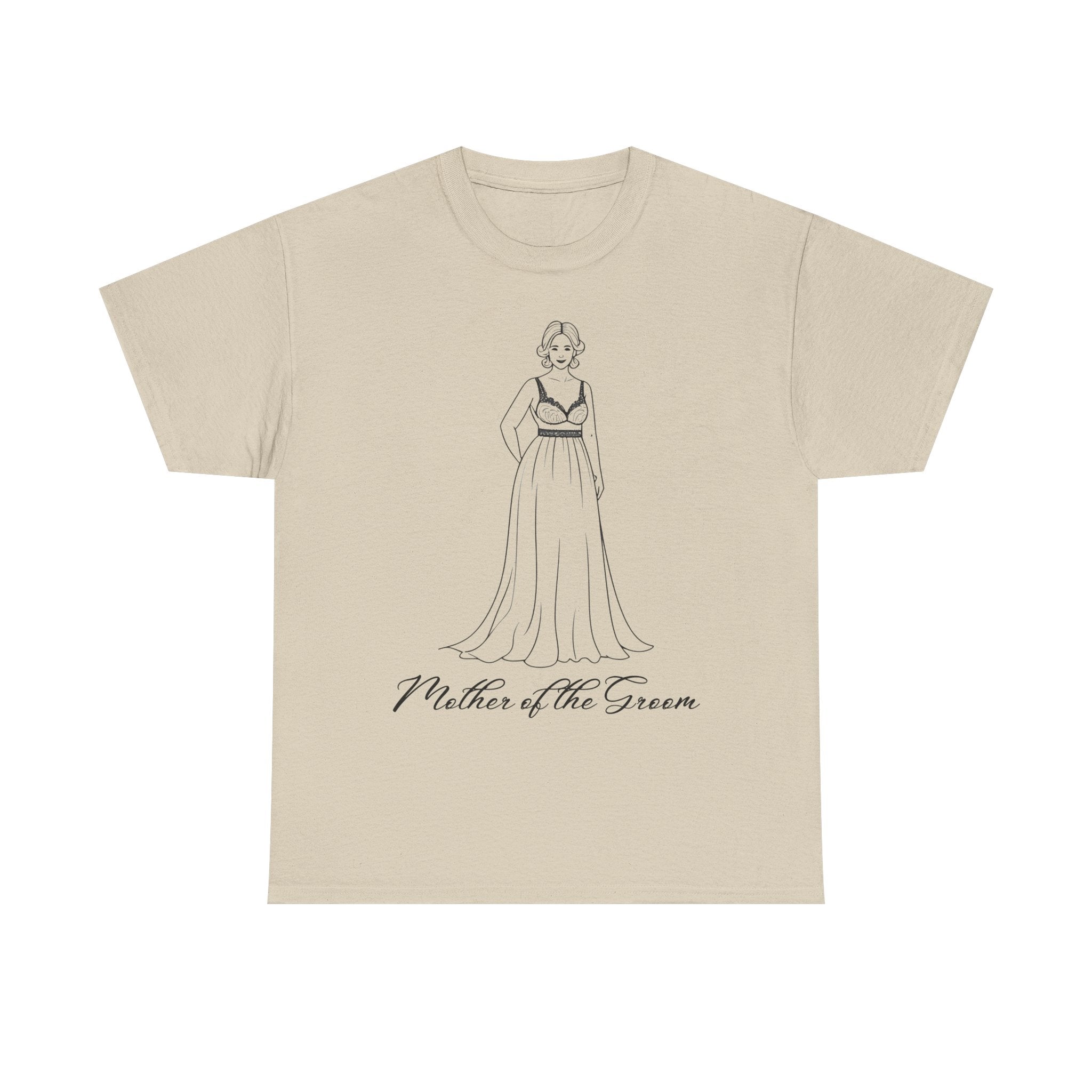 Mother of the Groom Tee, Unisex Cotton Shirt for Weddings, Bridal Parties, Gift for Moms, Casual Wear, Family Gatherings