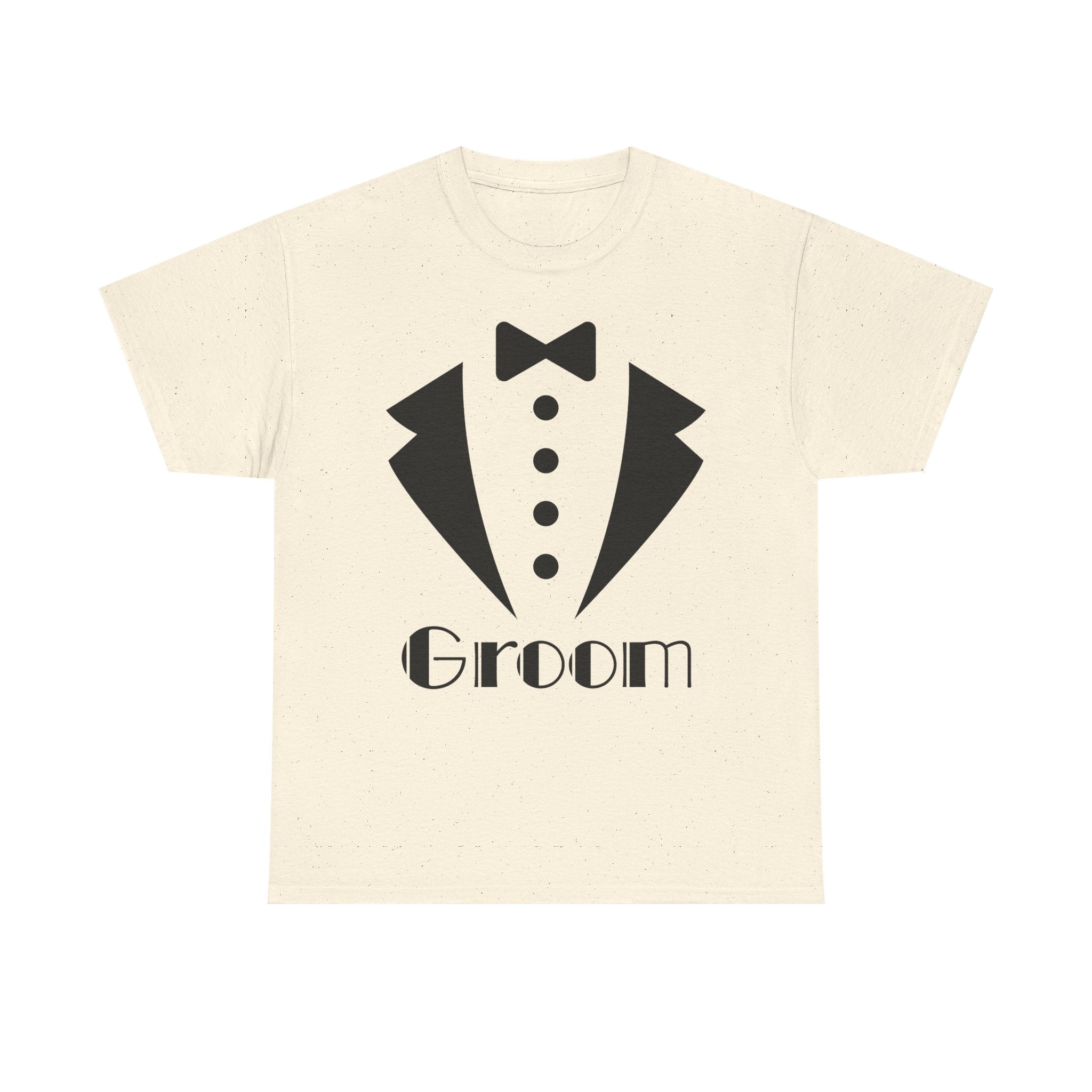 Groom T-Shirt - Unisex Heavy Cotton Tee for Weddings, Bachelor Parties, Groomsmen Gifts, Engagements, Bridal Showers