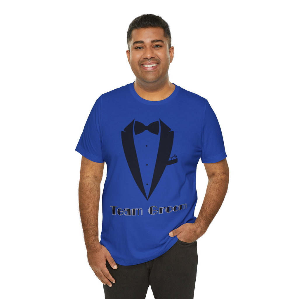 Team Groom Wedding T-Shirt, Perfect for Groomsmen, Bachelor Party, Wedding Events, Groom Attire, Engagement Celebration