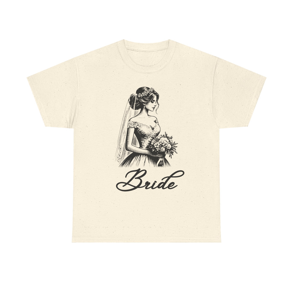 Bride Graphic Tee, Wedding Gift T-Shirt, Bridal Party Apparel, Engagement Celebration Shirt, Bride-to-Be Outfit