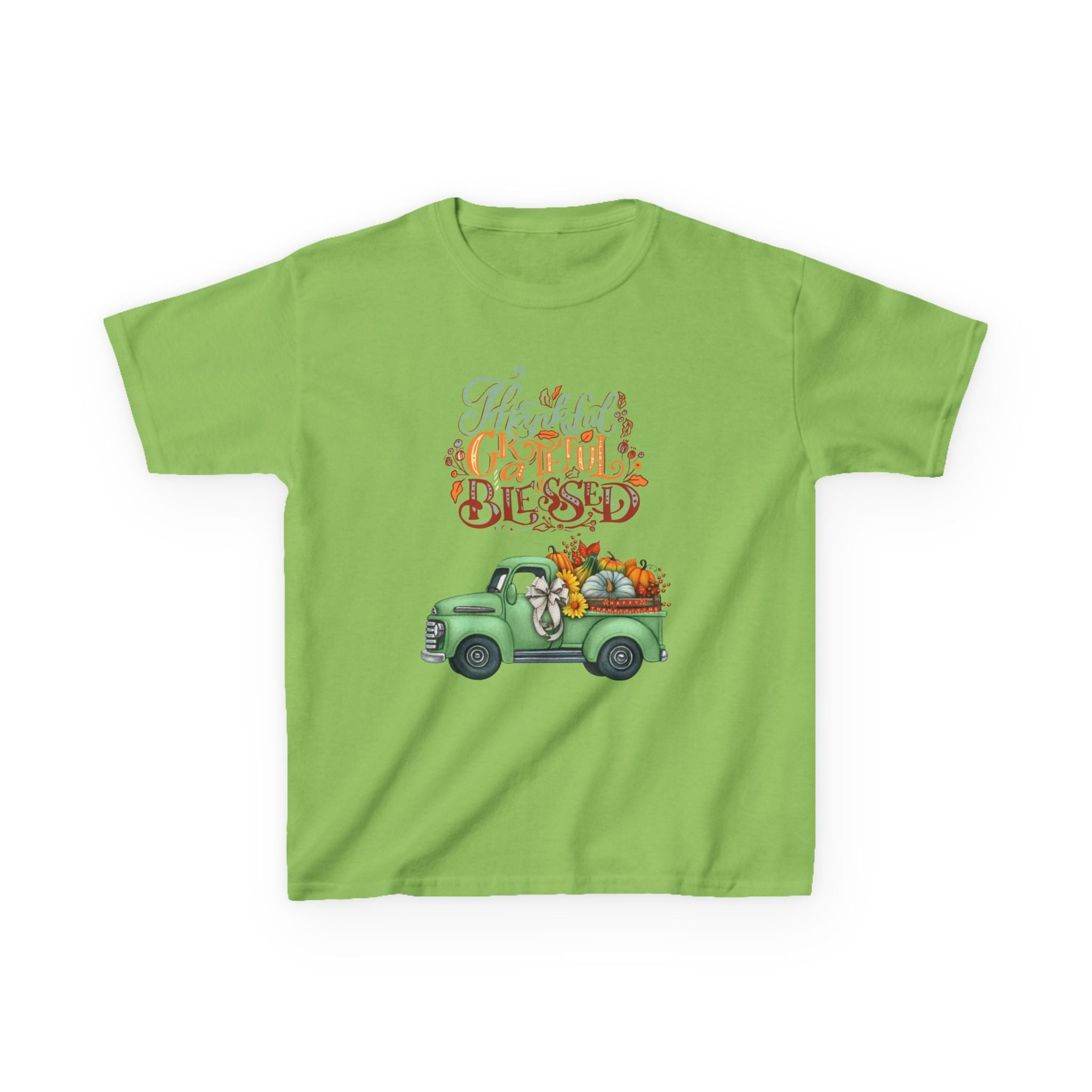 Blessed Fall Kids Tee, Adorable Autumn Shirt, Cute Harvest T-Shirt, Thanksgiving Gift for Kids, Comfy Cotton Youth Apparel