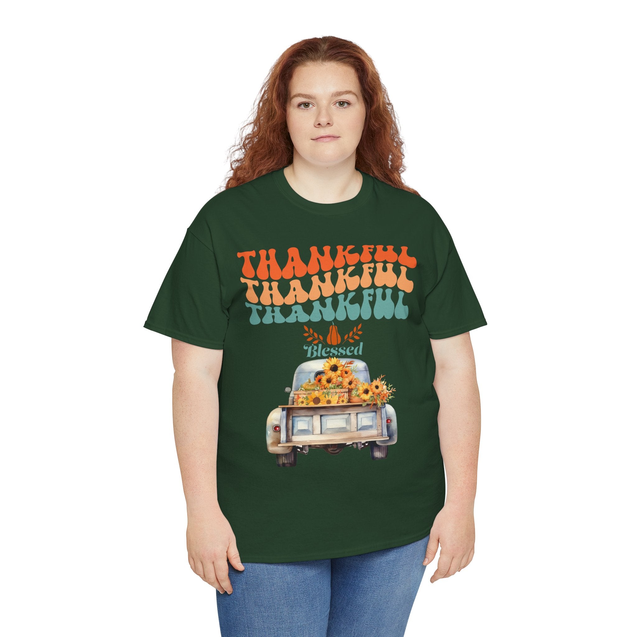 Thankful Vibes Unisex Tee - Perfect for Thanksgiving, Gratitude, Casual Wear, Gifts, Summer Days