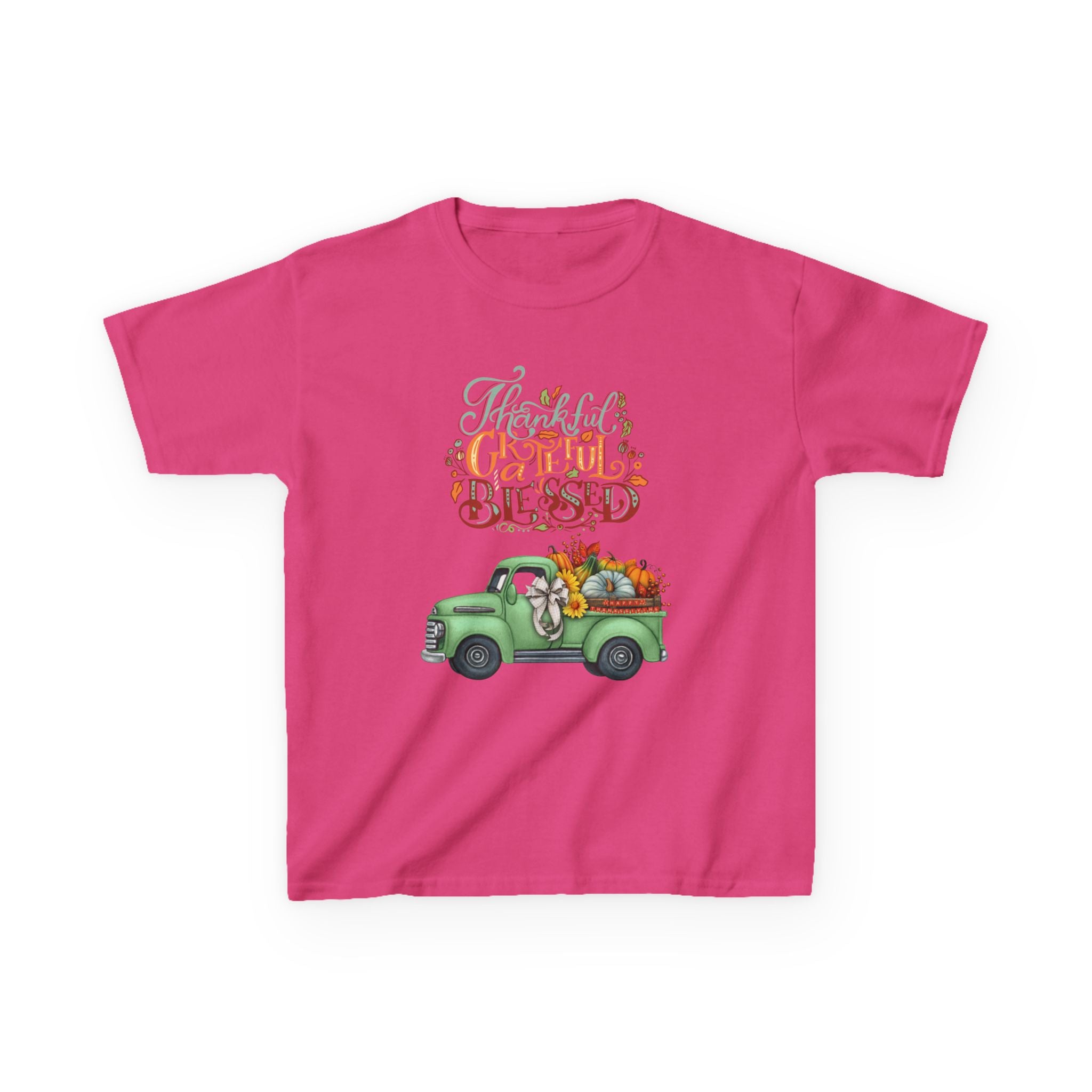Blessed Fall Kids Tee, Adorable Autumn Shirt, Cute Harvest T-Shirt, Thanksgiving Gift for Kids, Comfy Cotton Youth Apparel