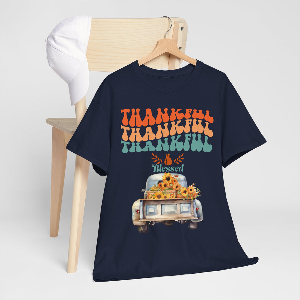Thankful Vibes Unisex Tee - Perfect for Thanksgiving, Gratitude, Casual Wear, Gifts, Summer Days