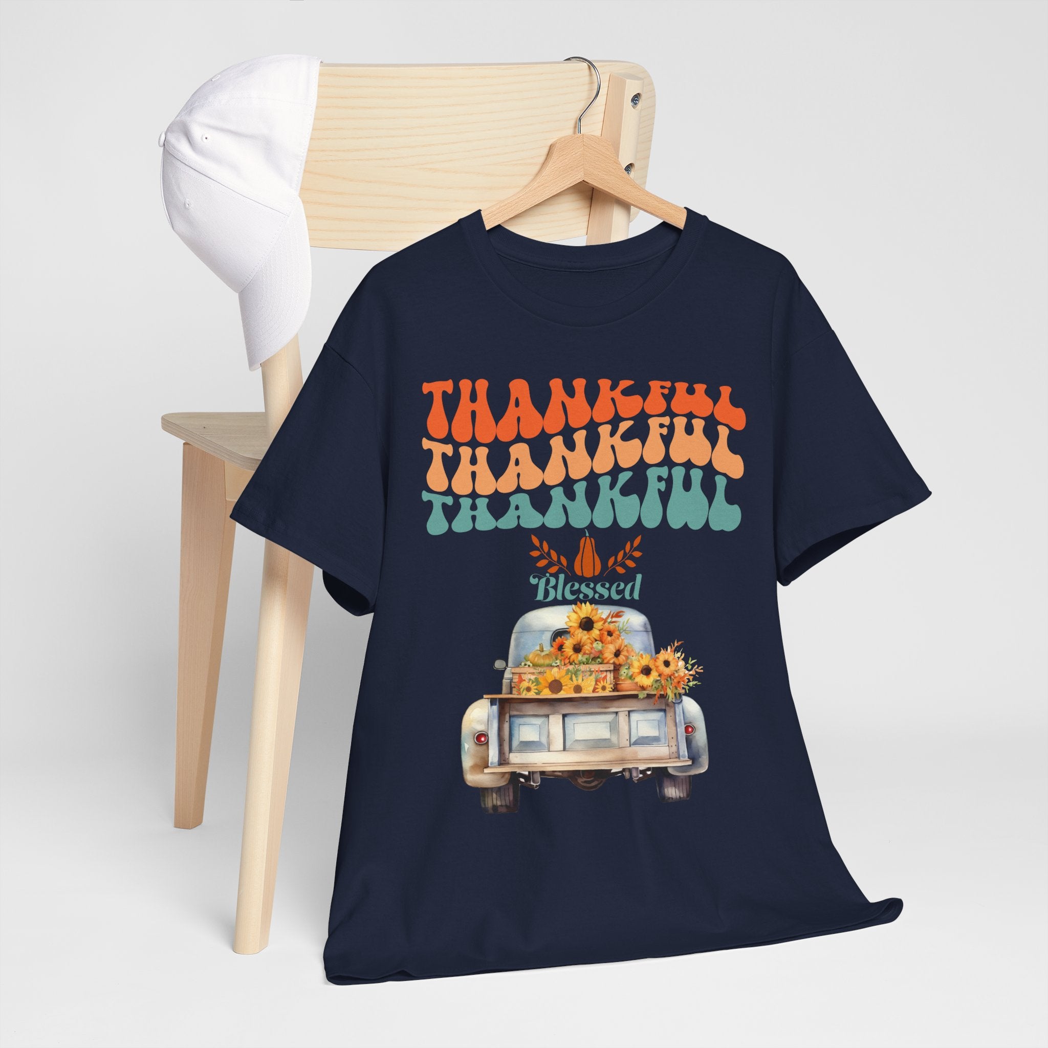 Thankful Vibes Unisex Tee - Perfect for Thanksgiving, Gratitude, Casual Wear, Gifts, Summer Days