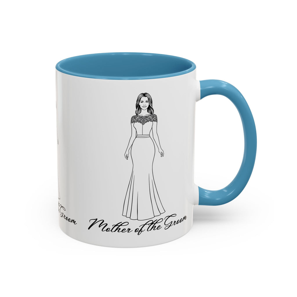 Mother of the Groom Mug-Accent Coffee Mug (11, 15oz)