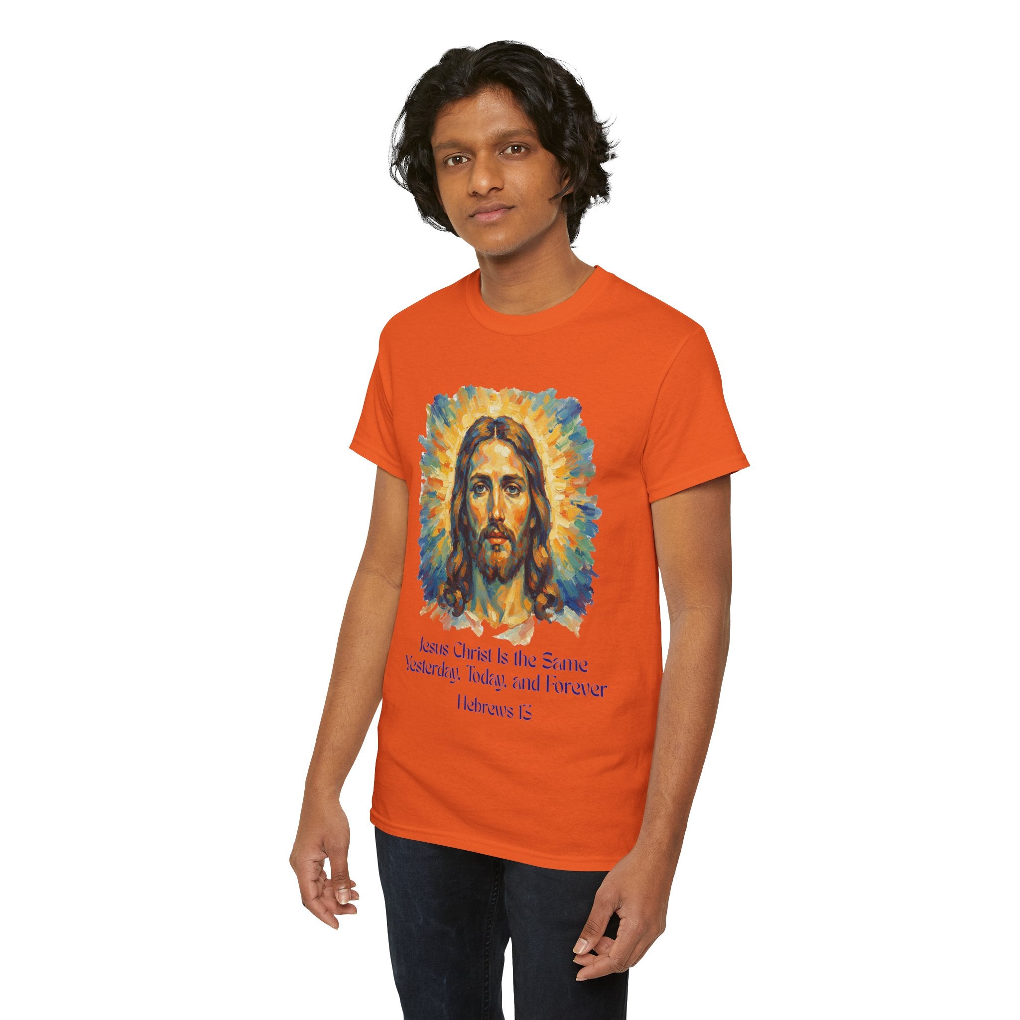 Jesus Portrait – Van Gogh Inspired Style Religious Inspirational Tee - Jesus Christ Design, Faith Shirt, Christian Clothing, Birthday Gift, Everyday Wear