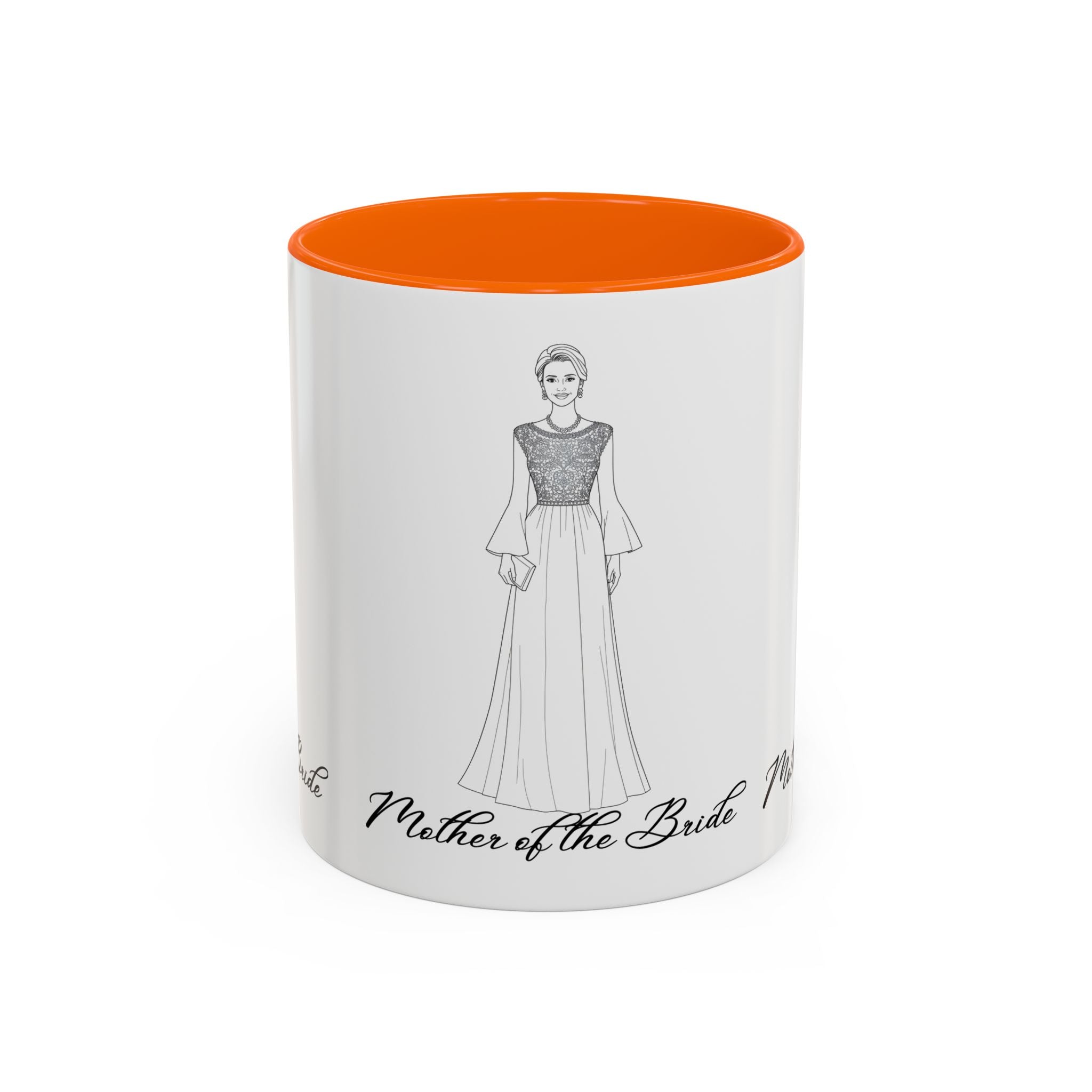 Mother of the Bride -Accent Coffee Mug (11, 15oz)