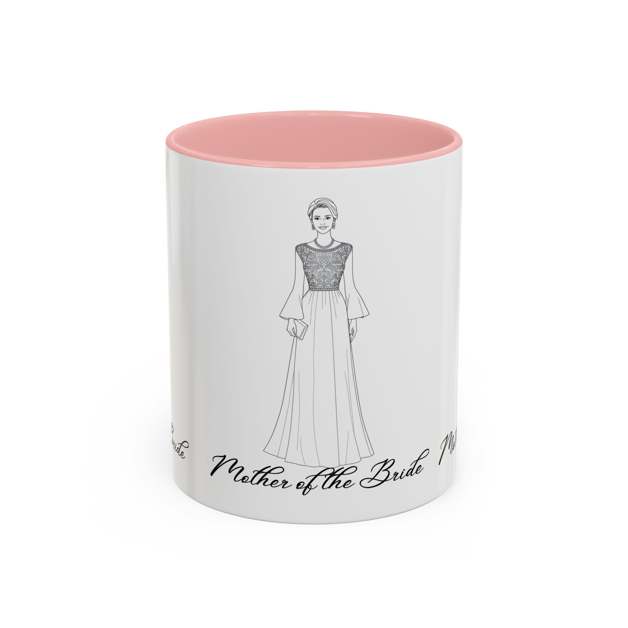 Mother of the Bride -Accent Coffee Mug (11, 15oz)