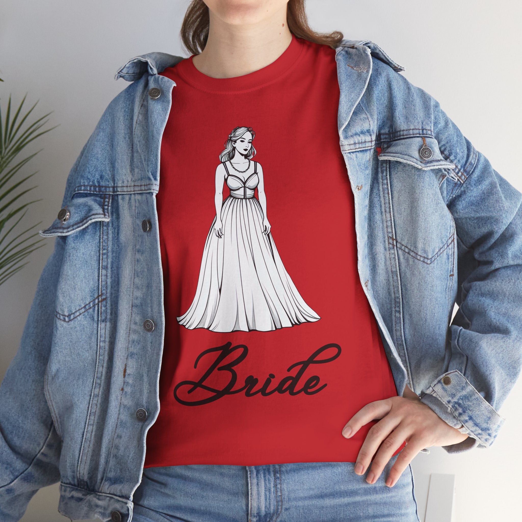 Bride Unisex Heavy Cotton Tee - Perfect for Bachelorette Parties, Bridal Showers, Wedding Celebrations, and Engagement Events, Wedding [...]