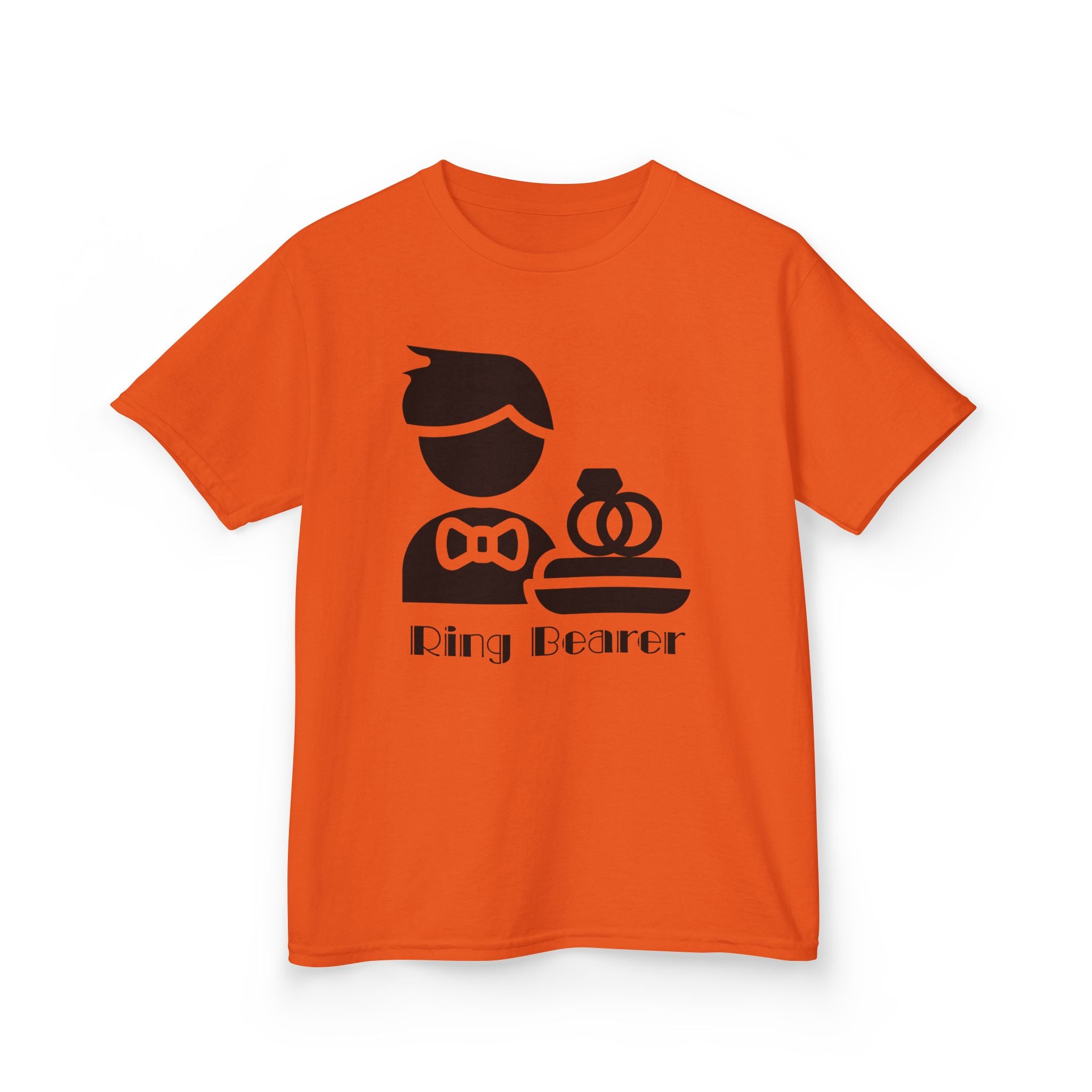Kids Ring Bearer Tee - Perfect for Weddings, Flower Girl Outfits, Cute Kid’s Apparel, Wedding Party Shirts, Kids Event T-Shirt