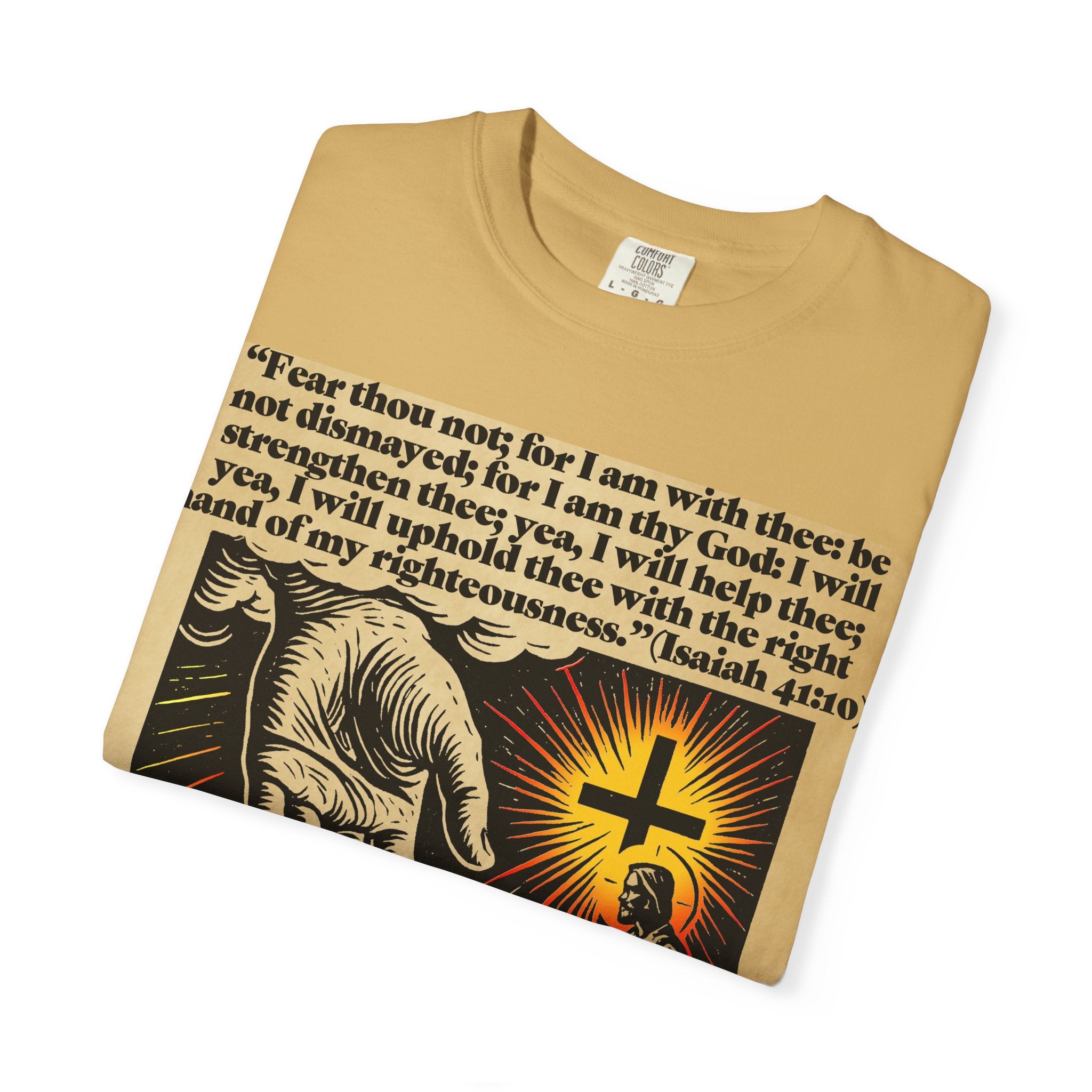 Inspirational Faith T-Shirt, Unisex Cotton Tee, Christian Gift, Spiritual Apparel, Motivational Quote Shirt, Religious Clothing