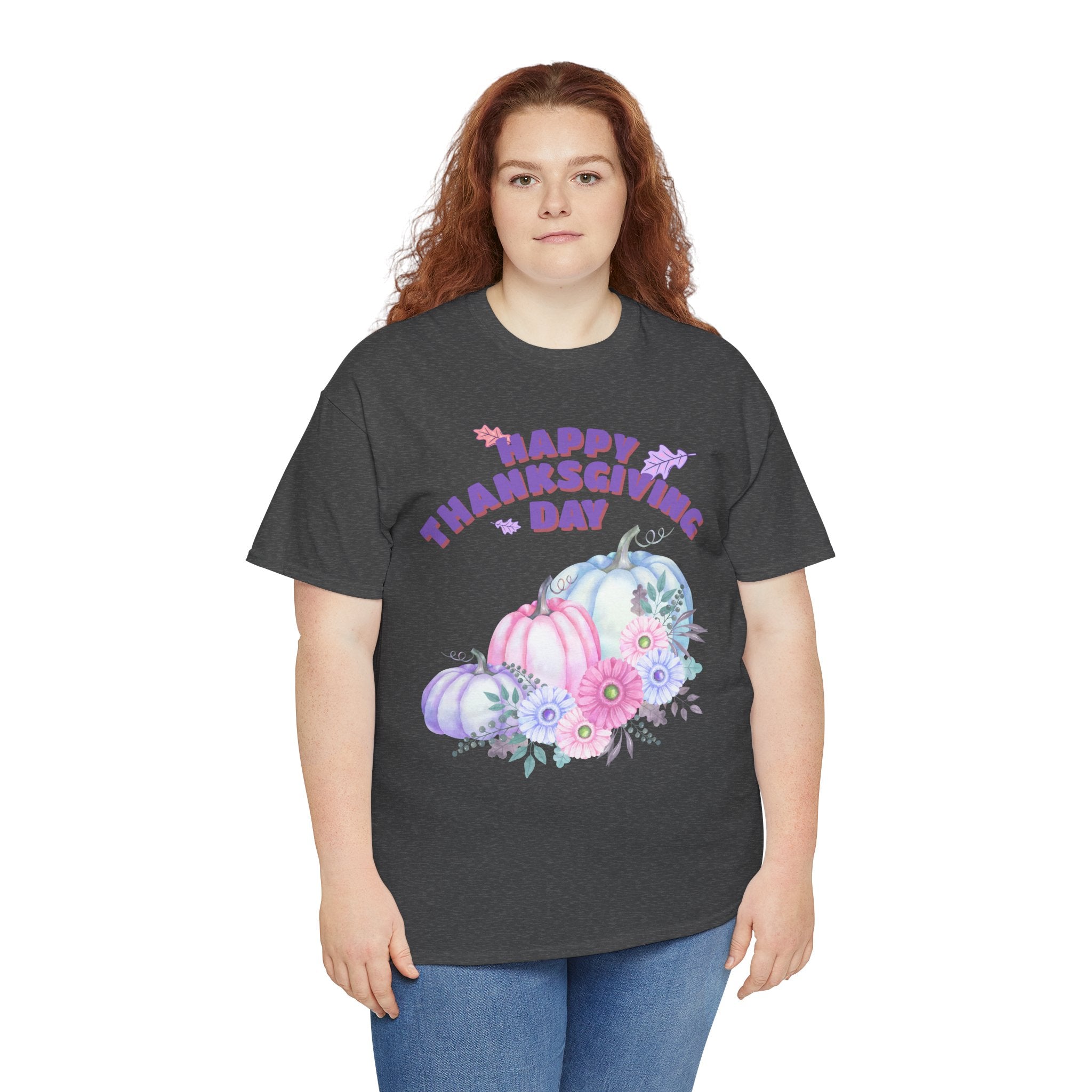 Thanksgiving Celebration Tee, Happy Thanksgiving Day Shirt, Fall T-Shirt, Holiday Gift, Unisex Cotton Top, Autumn Fashion