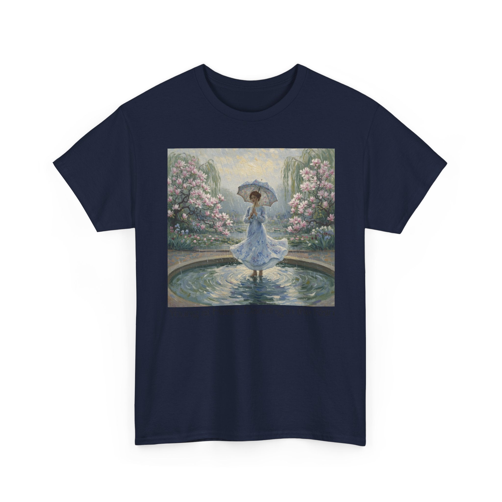 Elegant Floral Dance Unisex Tee, Casual Wear, Art Lover Gift, Spring Fashion, Unique Graphic Shirt
