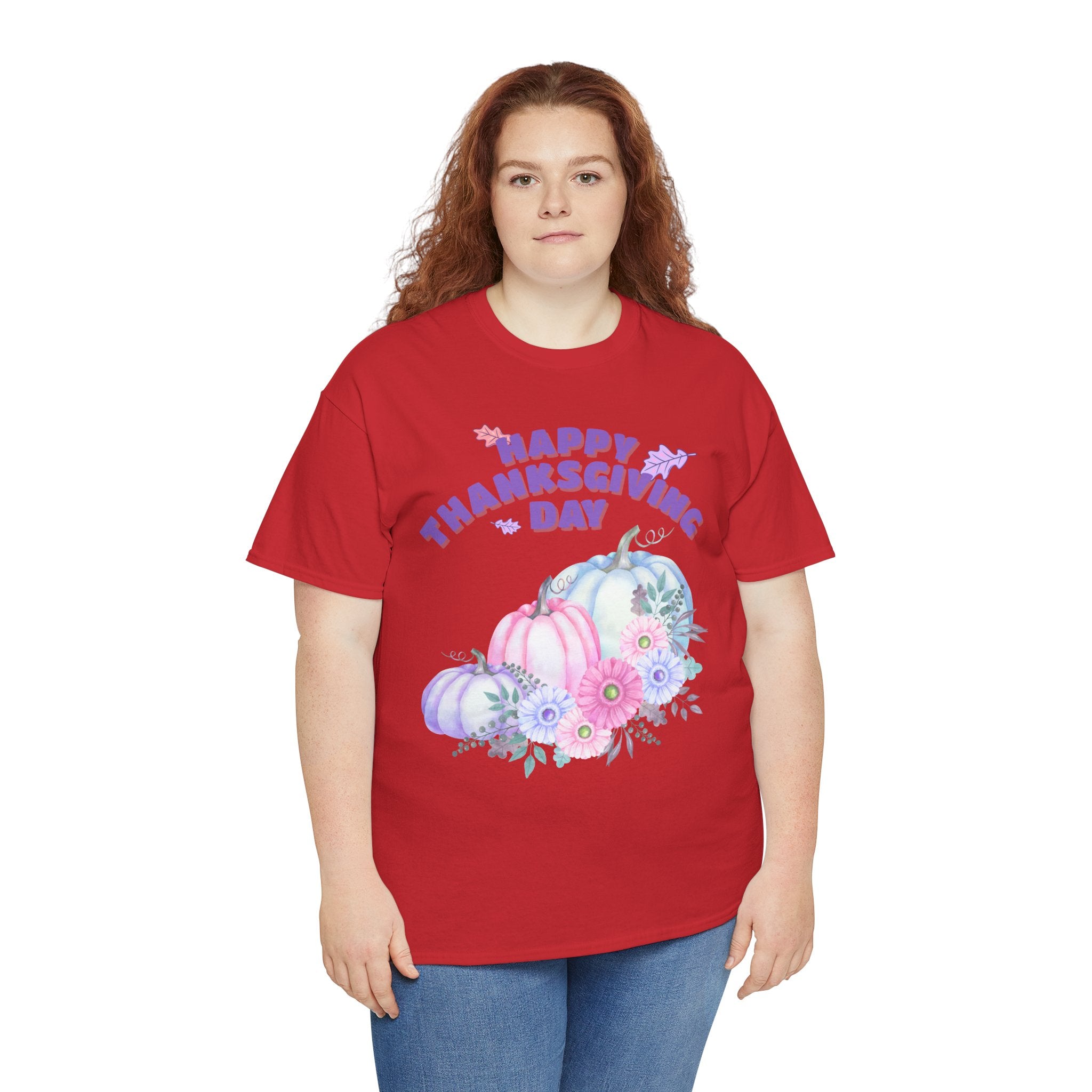 Thanksgiving Celebration Tee, Happy Thanksgiving Day Shirt, Fall T-Shirt, Holiday Gift, Unisex Cotton Top, Autumn Fashion