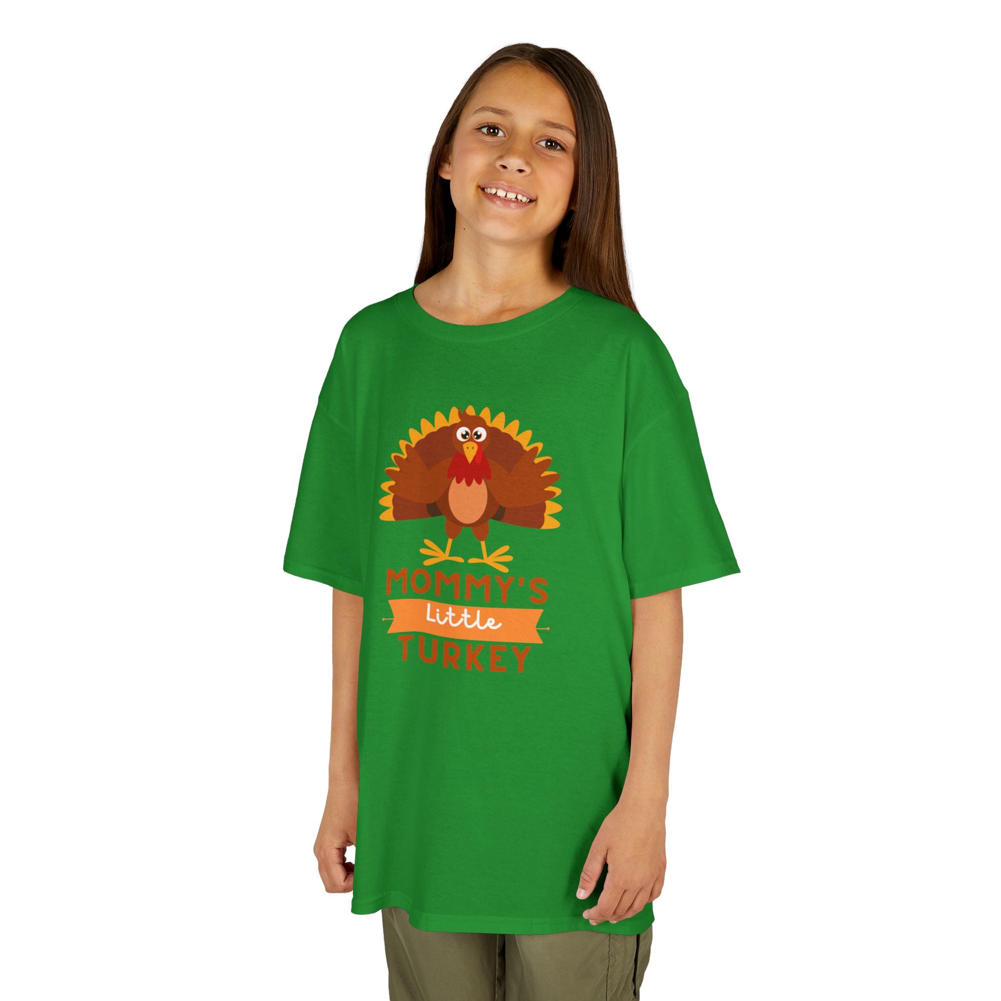 Mommy's Little Turkey Kids Tee - Thanksgiving Gift, Holiday Apparel, Cute Kids Clothing, Family Gathering, Kid's Casual Wear