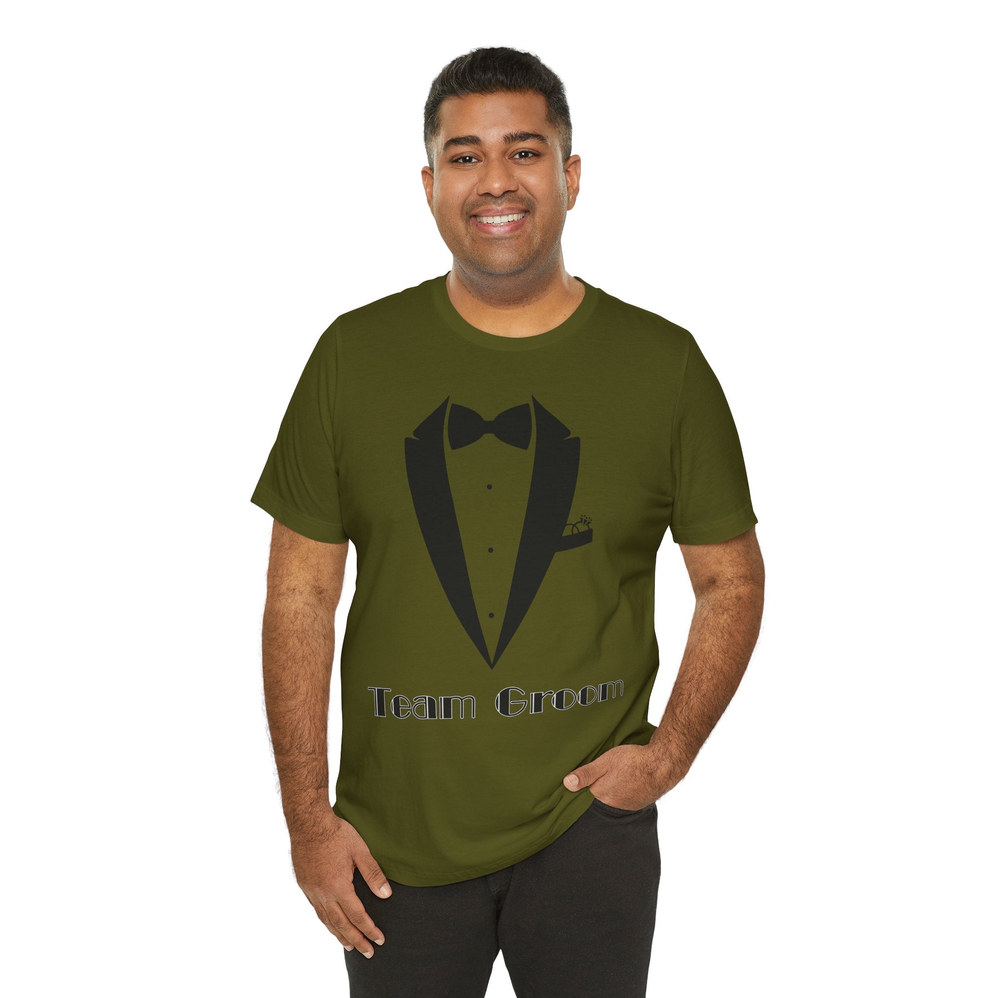 Team Groom Wedding T-Shirt, Perfect for Groomsmen, Bachelor Party, Wedding Events, Groom Attire, Engagement Celebration